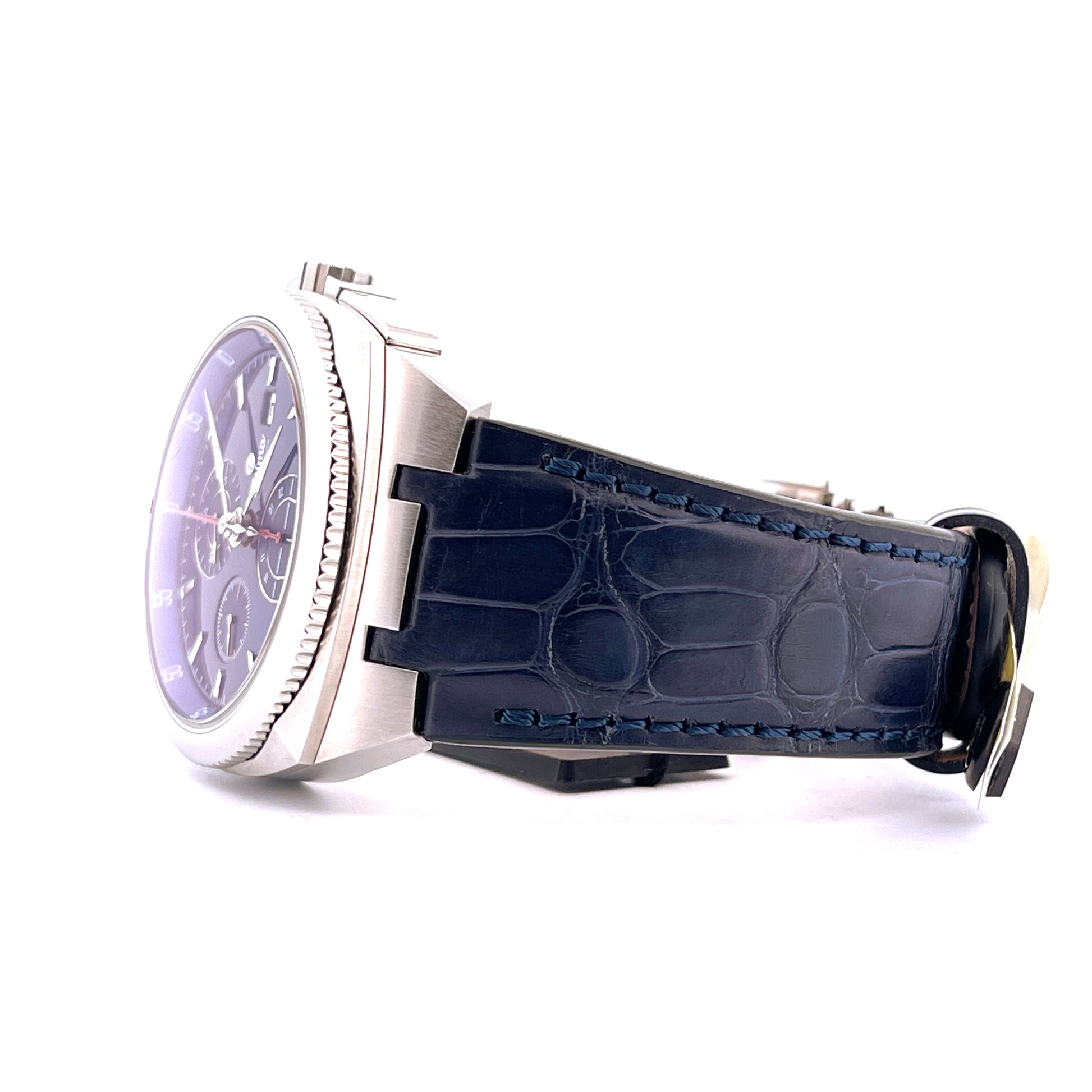 Tutima - Tutima Saxon One Chronograph Royal Blue - Juwelier Spliedt