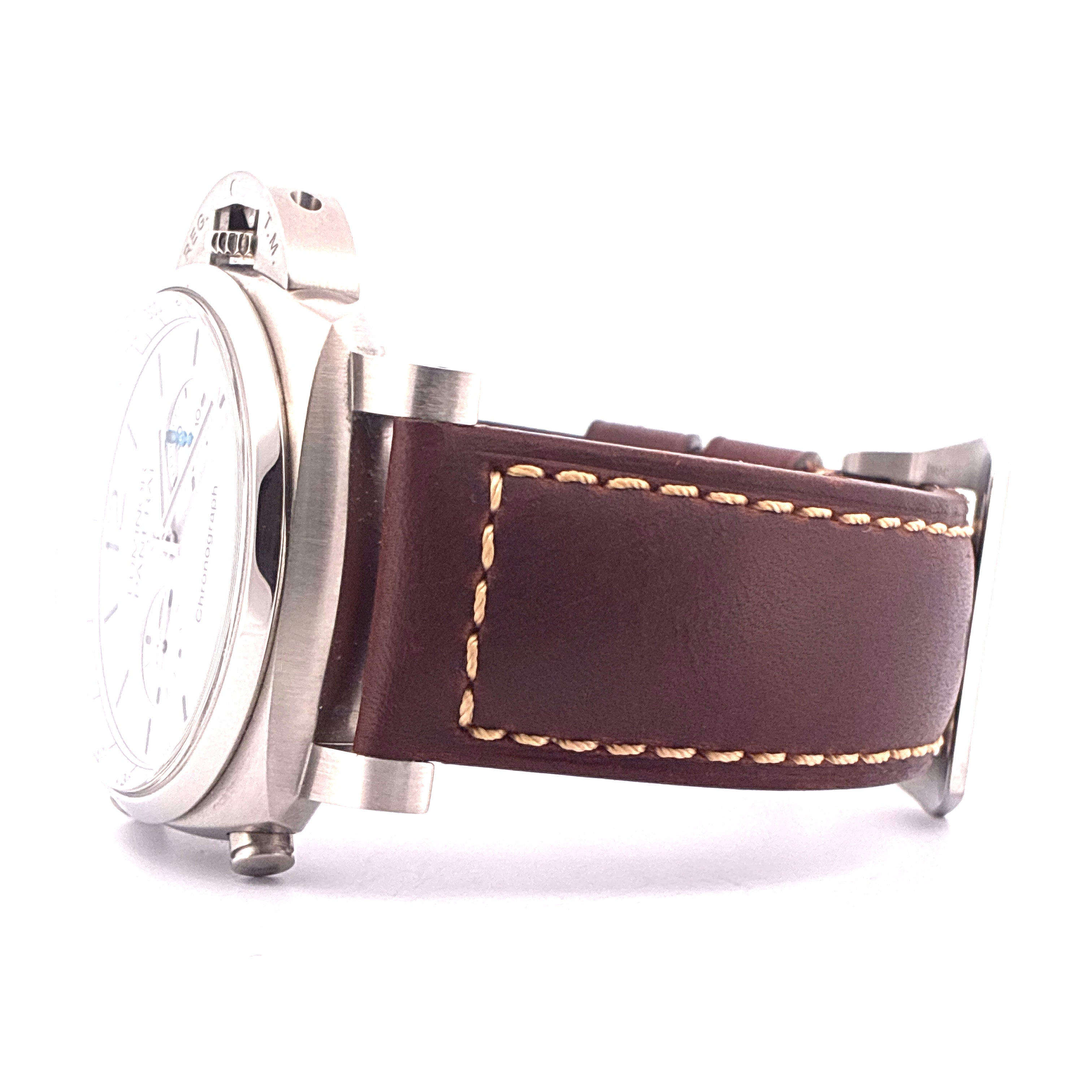 Panerai - Luminor Chrono 44 Mm Pam01218 / 3 straps / very good condt. / Full-Set / 2022 - [product_sku]