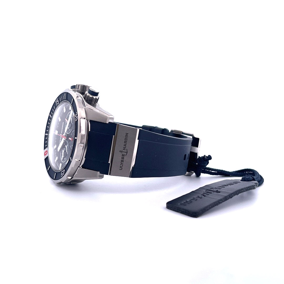 Ulysse Nardin - Chronograph Automatic Blue Dial Men's Diver  Watch - Juwelier Spliedt - [product_ Artikelnummer]