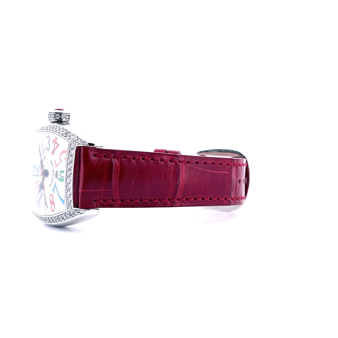 Franck Muller - Color Dreams Cintrée Curvex - Color of Dreams 1,13 ct diamonds - Juwelier Spliedt - [product_ Artikelnummer]