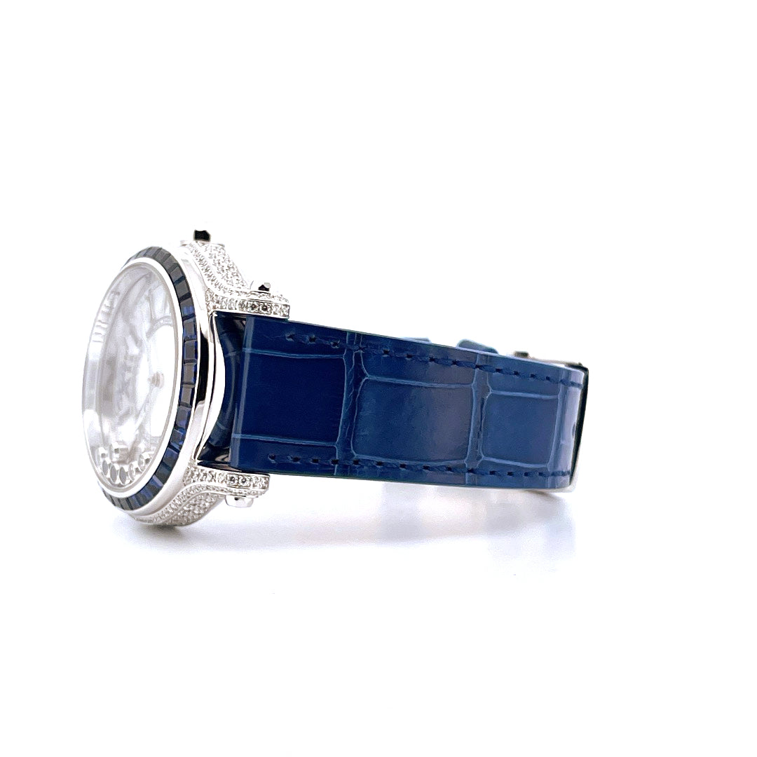 Chopard - Happy Sport / MOP Dial / Chopard Certificate of authenticity /Service 2026/ Whitegold / Box / Retail Price EUR 104.500,00 - [product_sku]