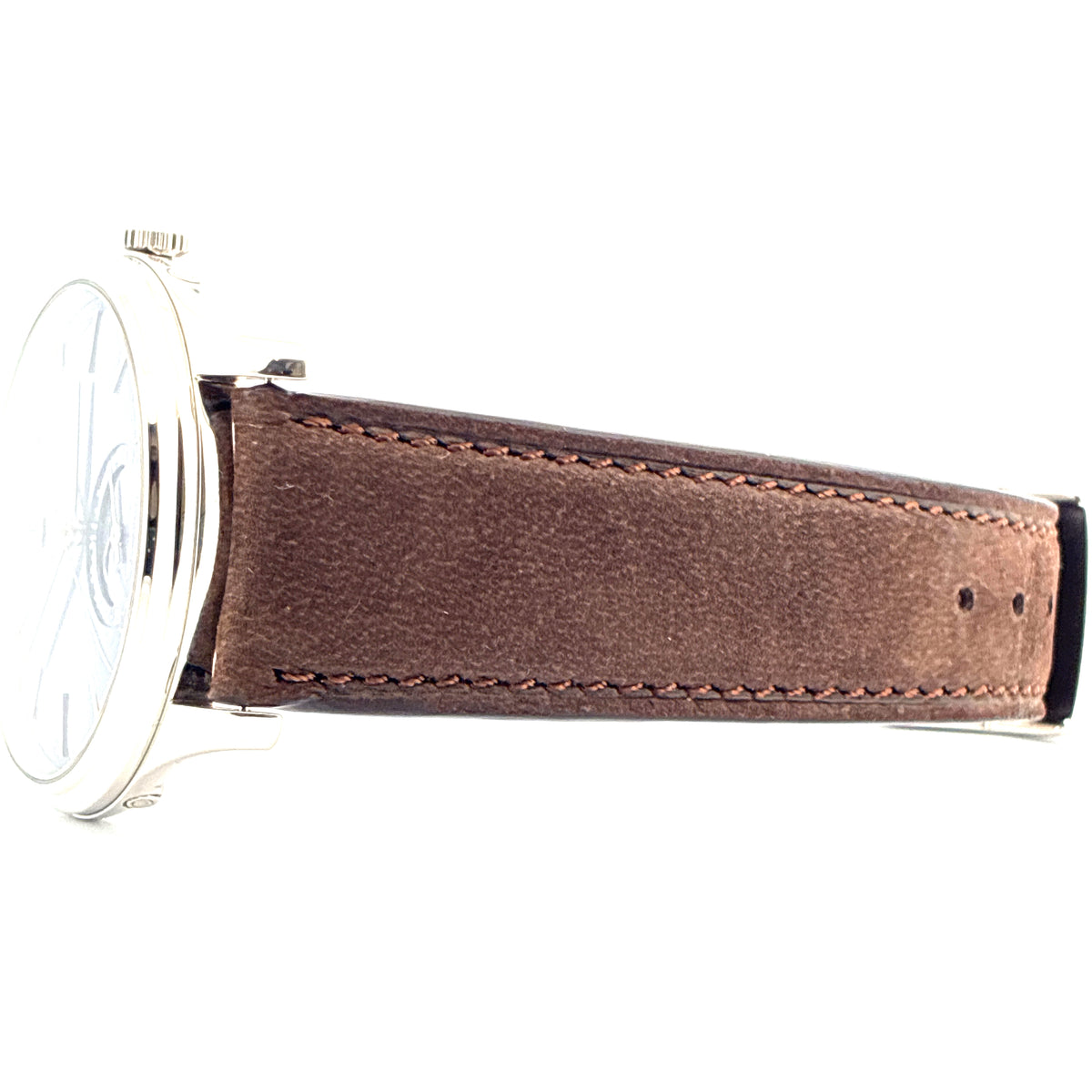 Master Ultra Thin Moonphase / Blue Dial / Folding Clasp / 2nd Strap / Pusher / very good condt.