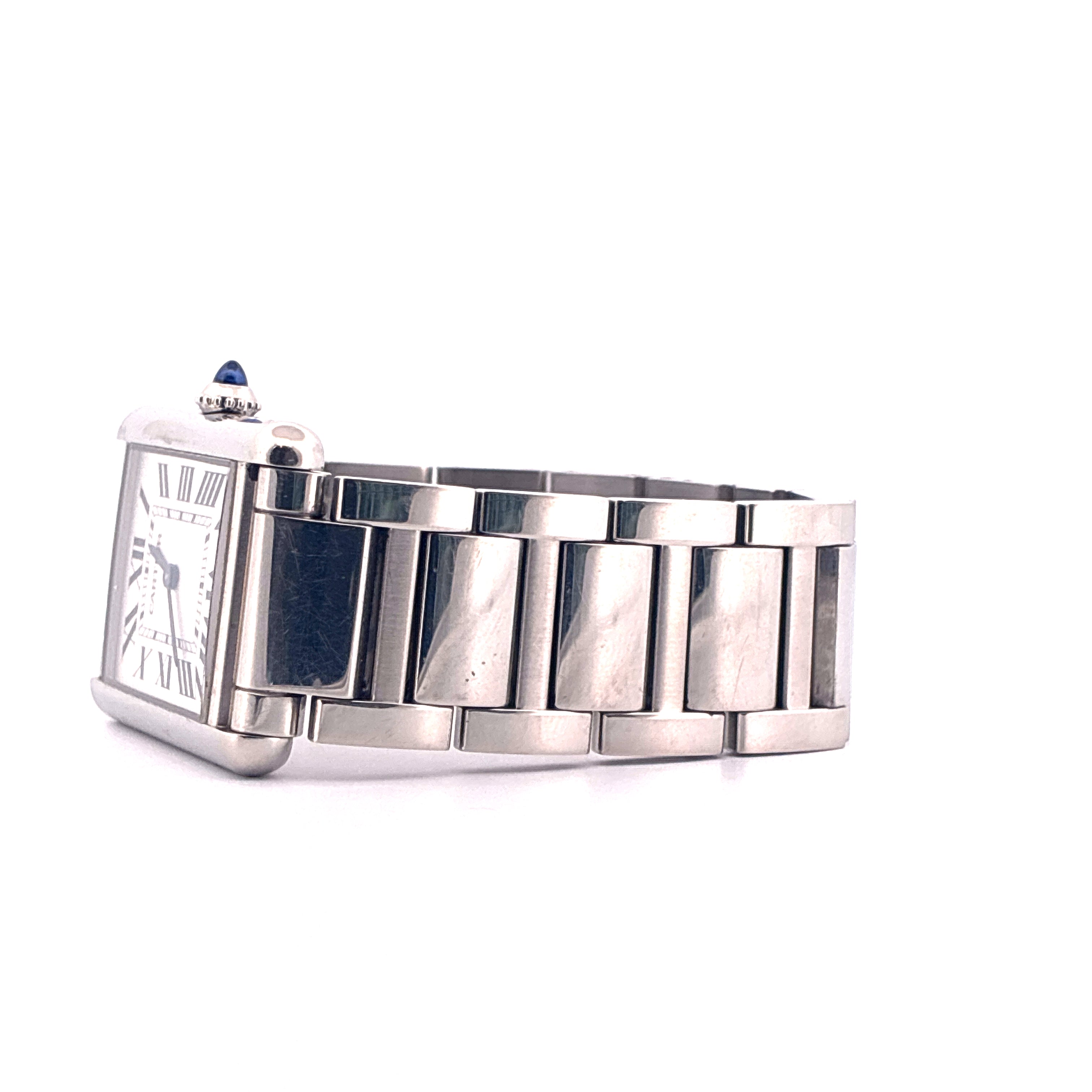 Cartier - Tank Must De Cartier / watch only / stainless steel / folding clasp - [product_sku]