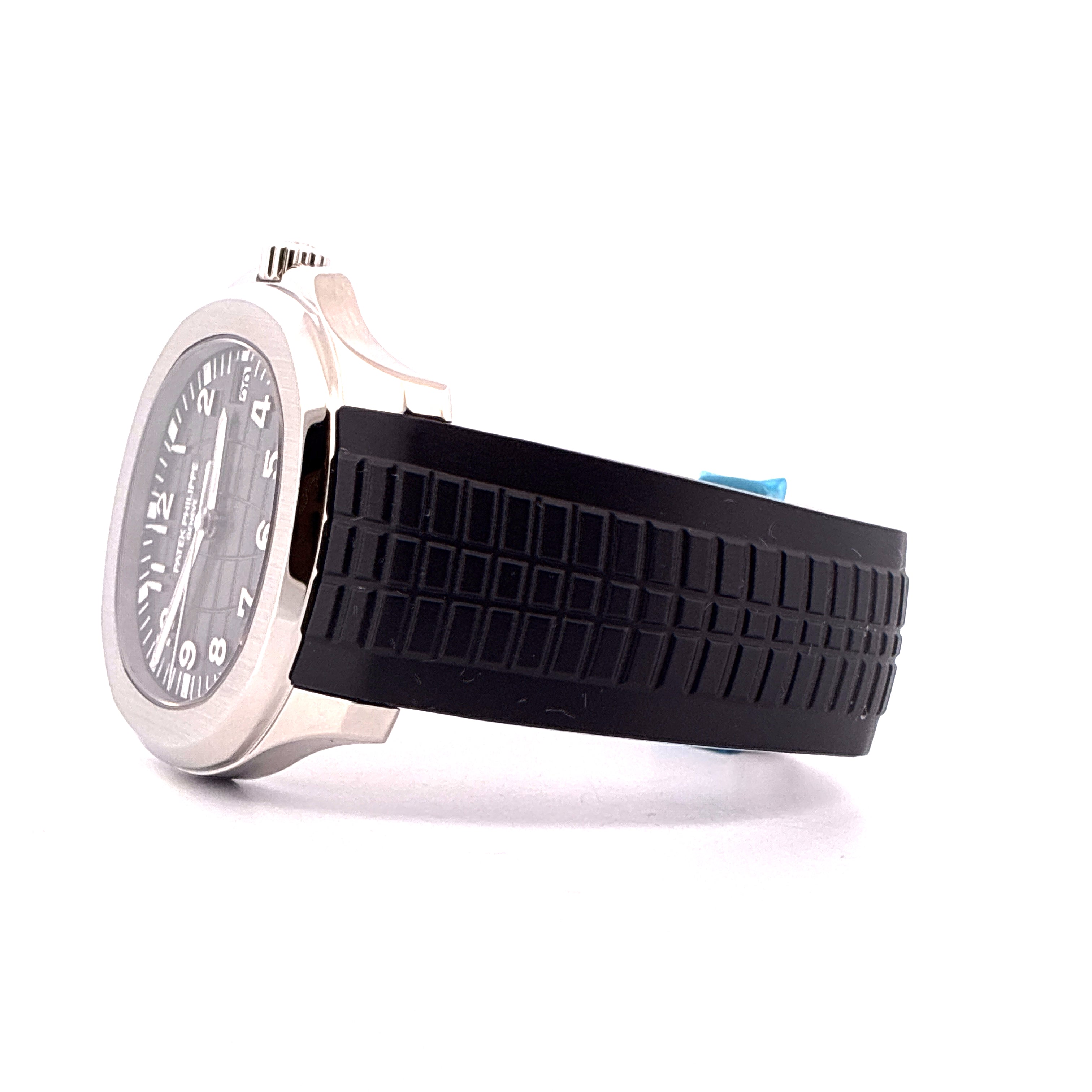 Aquanaut / Stainless steel / Rubber Strap / Stickers / Like New / Black Dial / Full-Set 2025