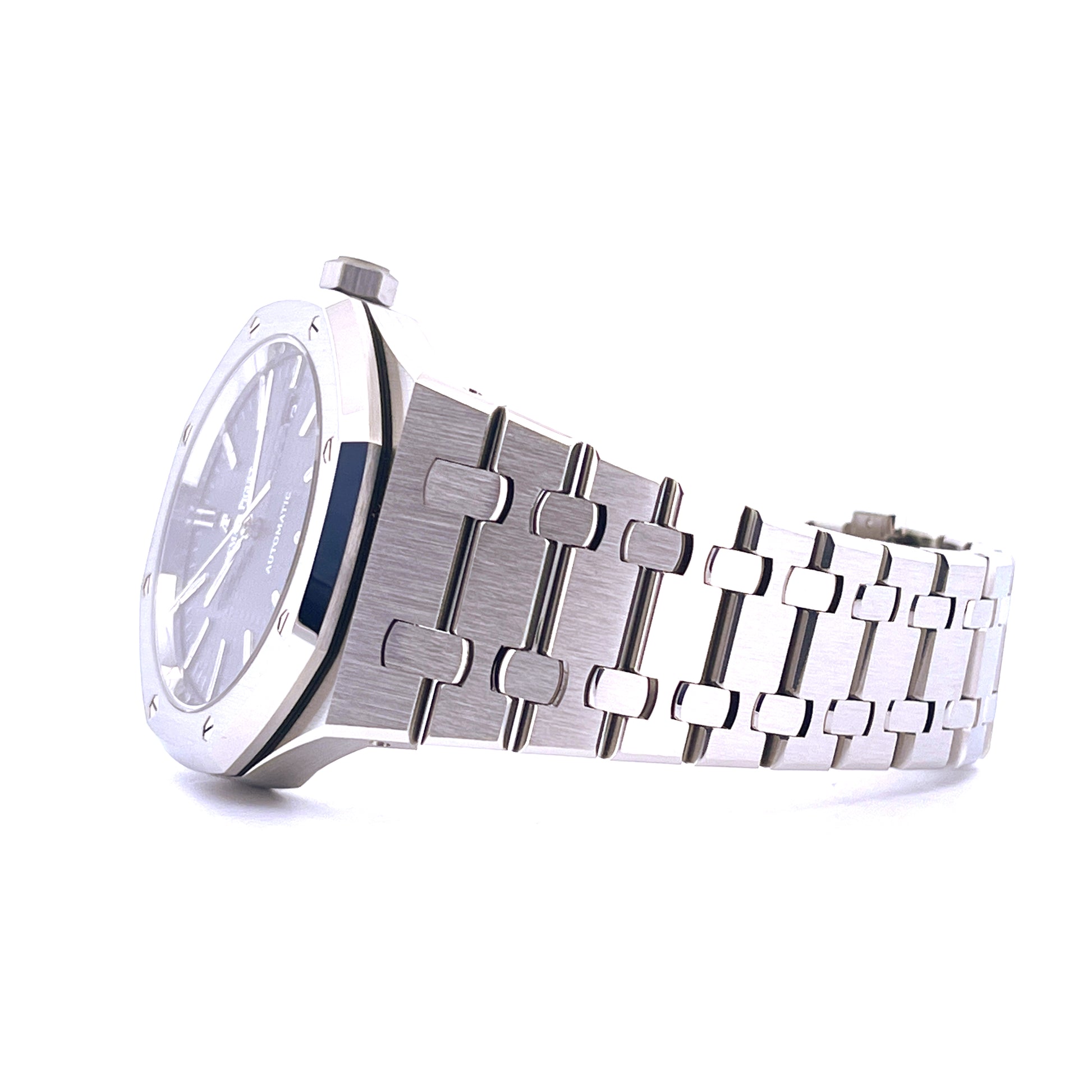 Audemars Piguet - Audemars Piguet Royal Oak Selfwinding Blue Dial - Juwelier Spliedt