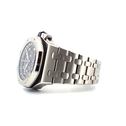 Audemars Piguet Royal Oak Offshore Chronograph / Steel and Leather Strap (2021)