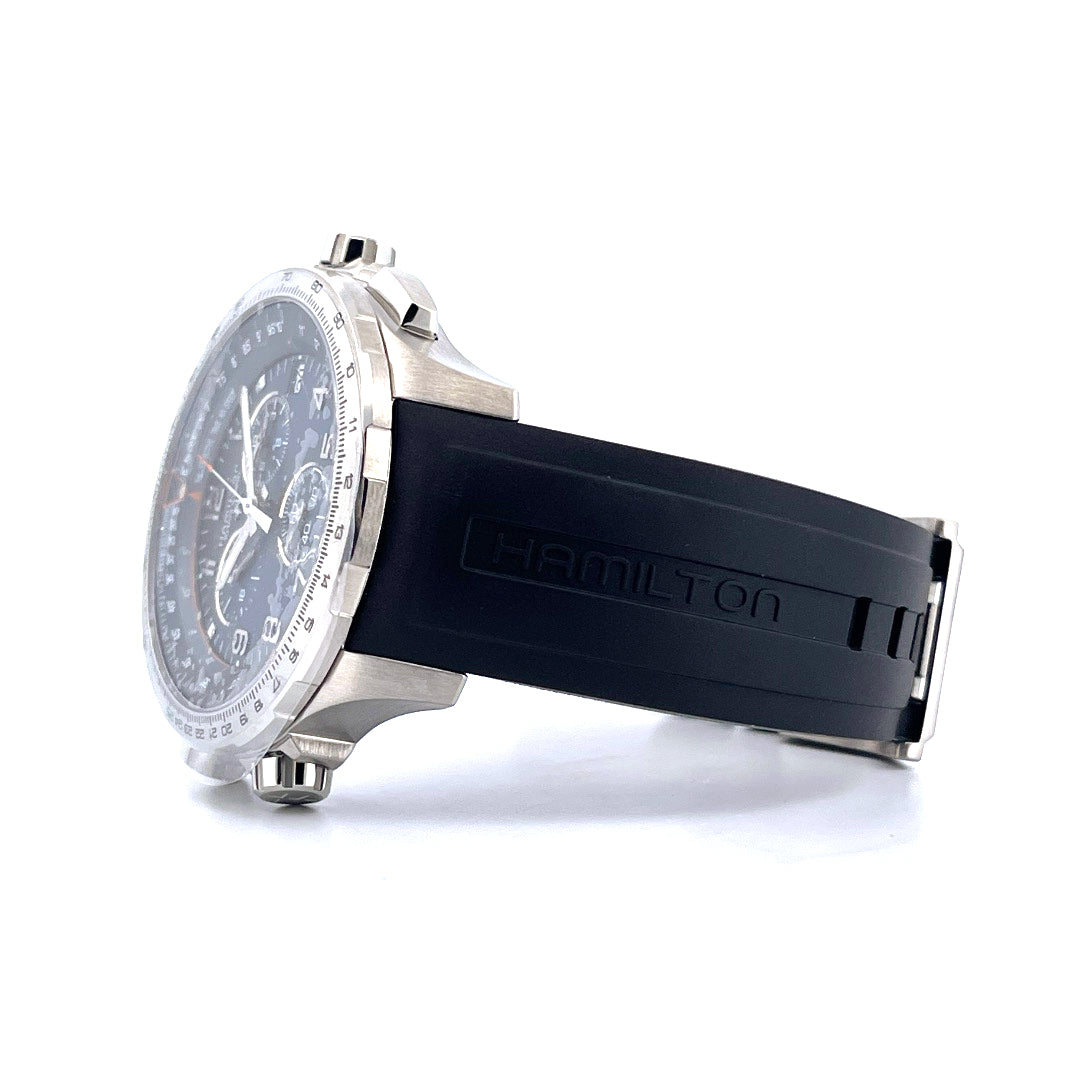 Hamilton - Hamilton X-wind Gmt Chrono Quartz Khaki Aviation  - [product_sku]