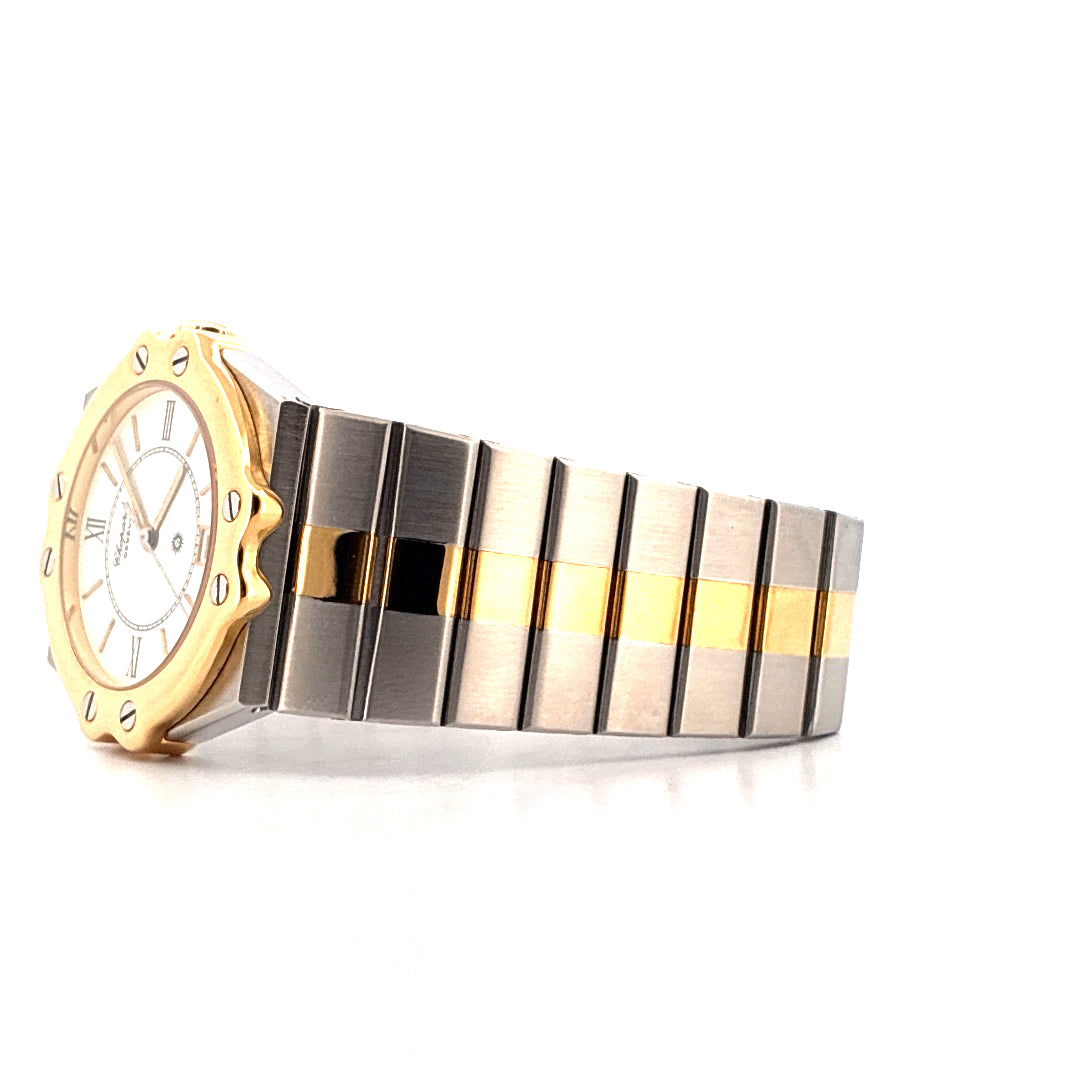 St. Moritz / Edelstahl/Gelbgold / Service 2026 (ca. 1986)