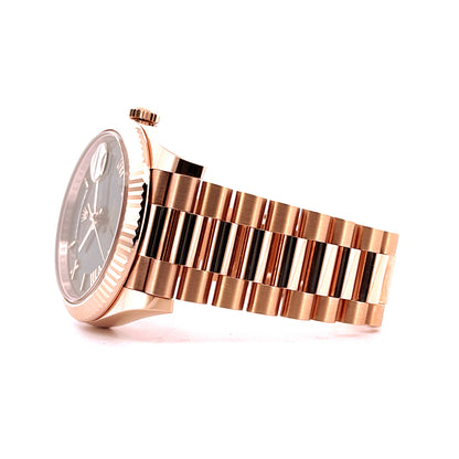 Rolex Day-Date 40 Roségold Green (2023)