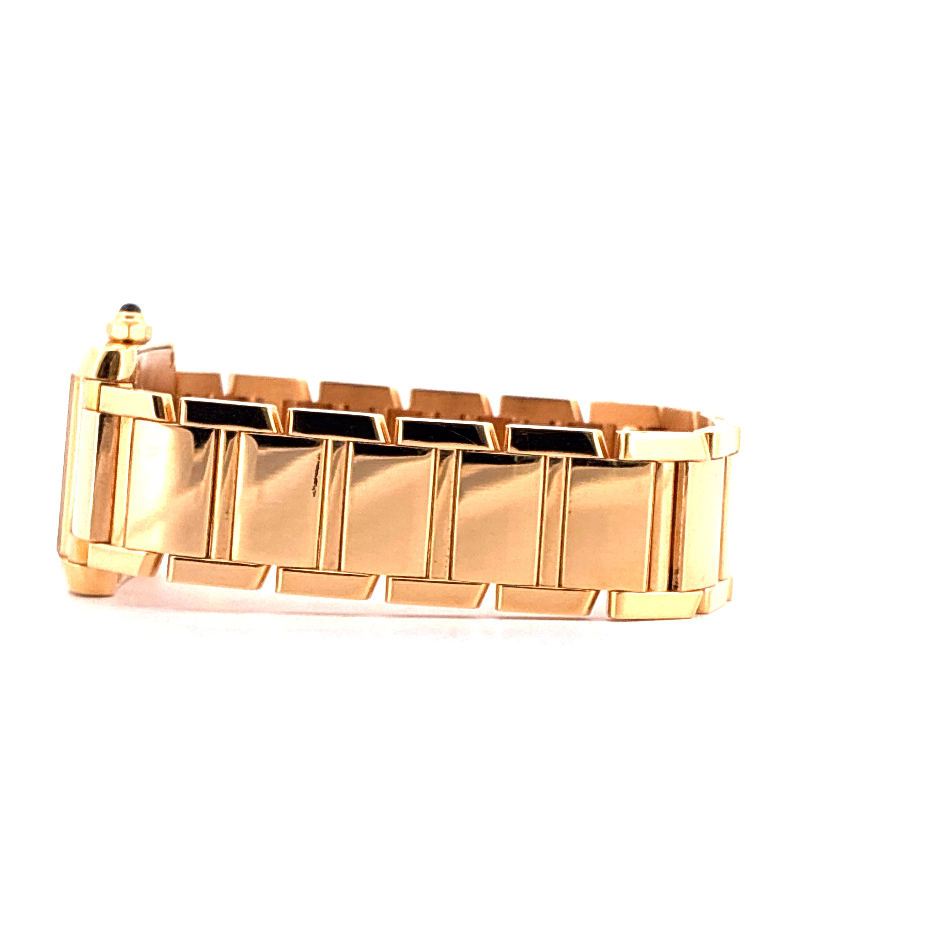 Cartier - Tank Française / Yellow Gold / Box & Papers / 1999 - [product_sku]