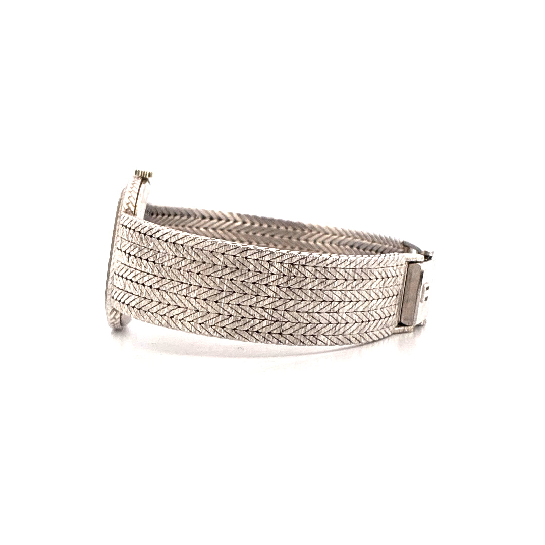 Lady Ellipse Vintage / 18K Weißgold (ca. 1970) - Juwelier Spliedt