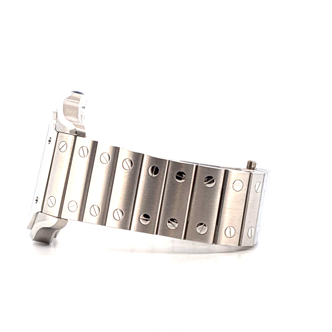 Santos de Cartier / Edelstahl 35mm / Ungetragen / 2. Armband / (2022)