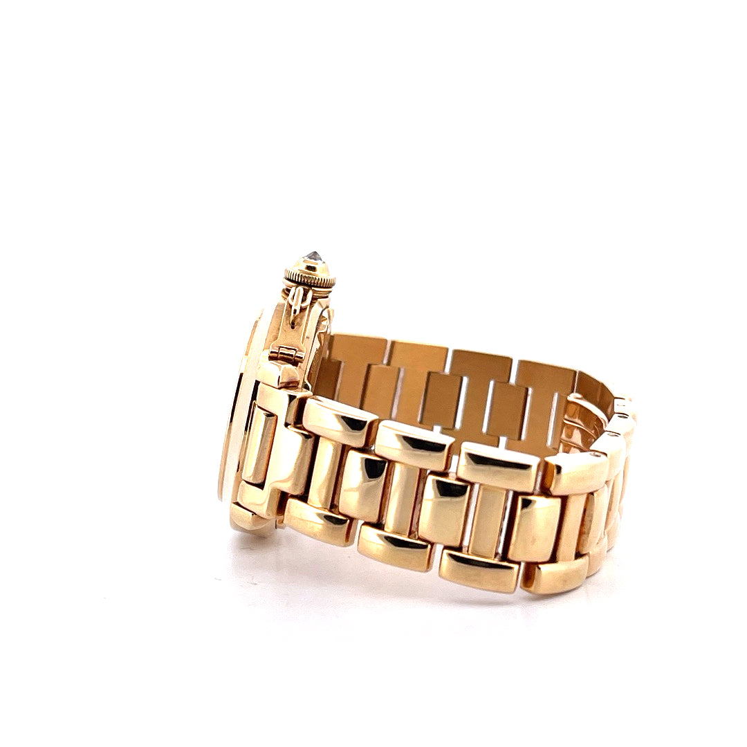 Pasha 18k Yellowgold / diamond crown full set / very good condt. / 2005