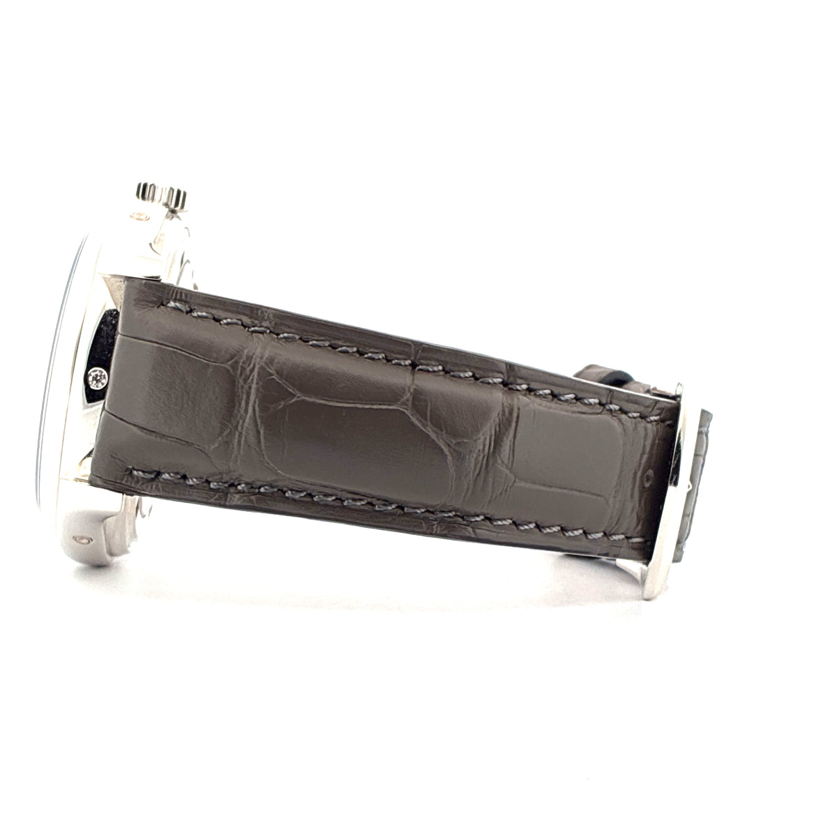 Annual Calendar / Platinum / Grey Dial / 3 Straps / Box & Papers / 2005