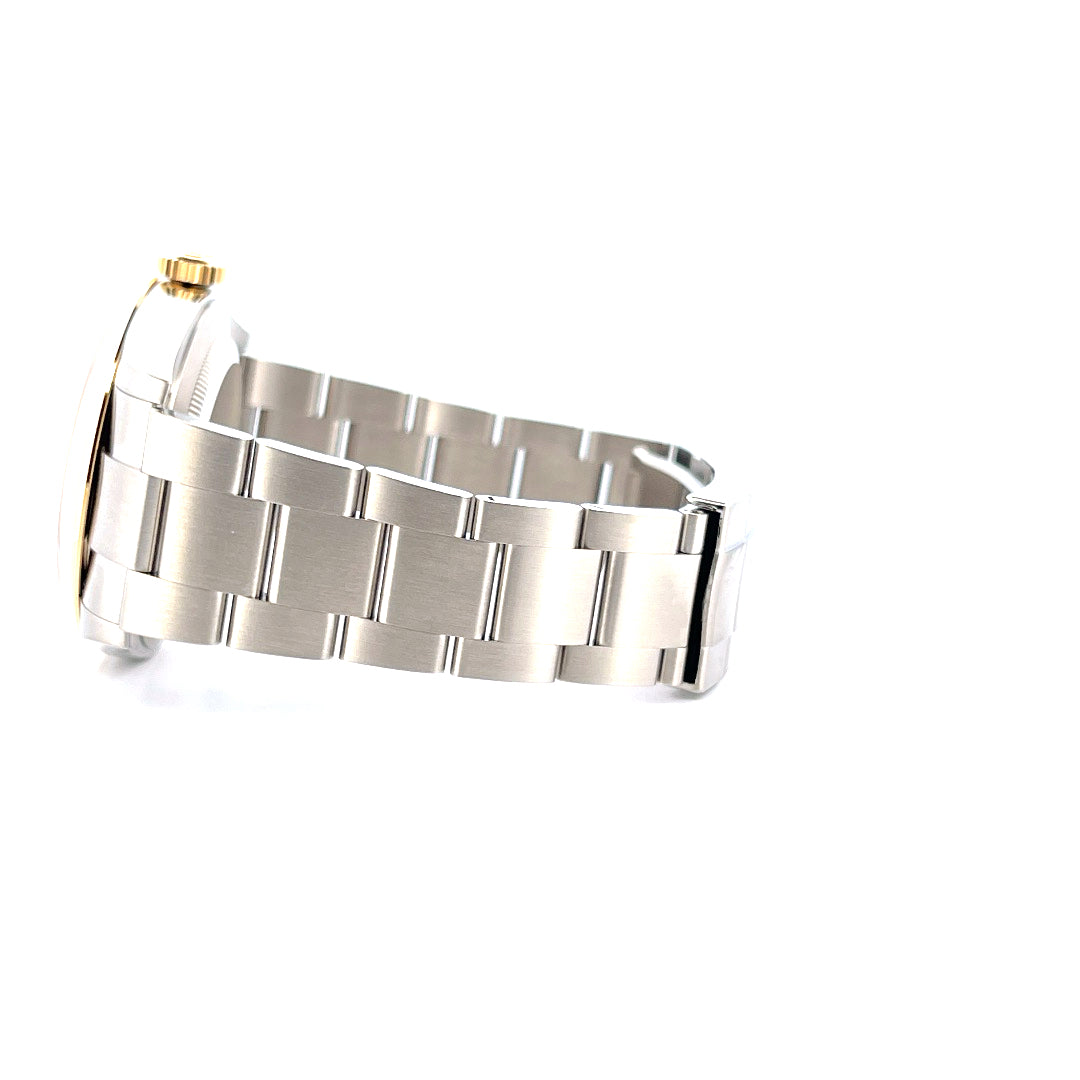 Oyster Perpetual 100 Years / BRAND NEW / rhodium dial / yellowgold bezel and crown