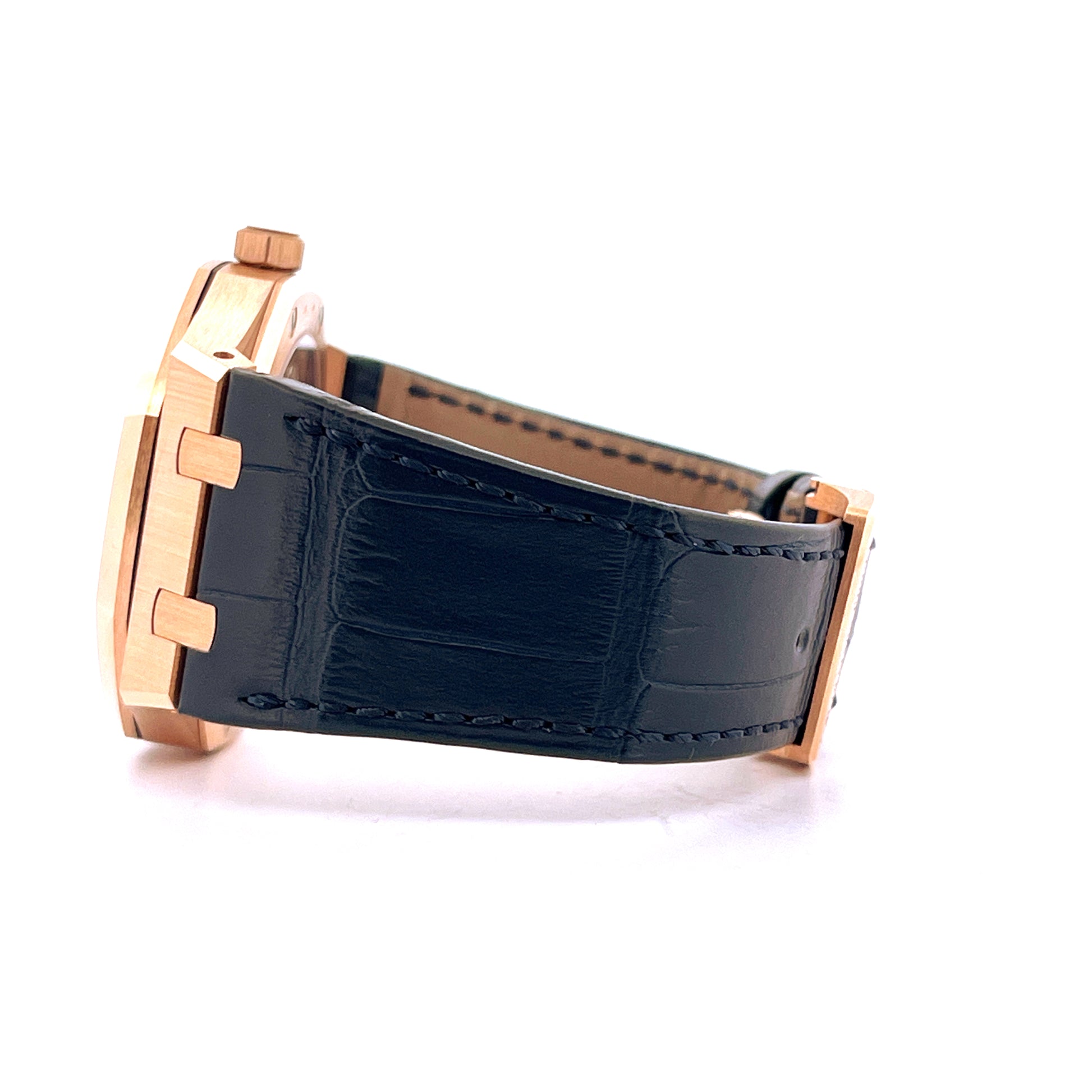 Audemars Piguet - Audemars Piguet Royal Oak Roségold BlueDial - Juwelier Spliedt