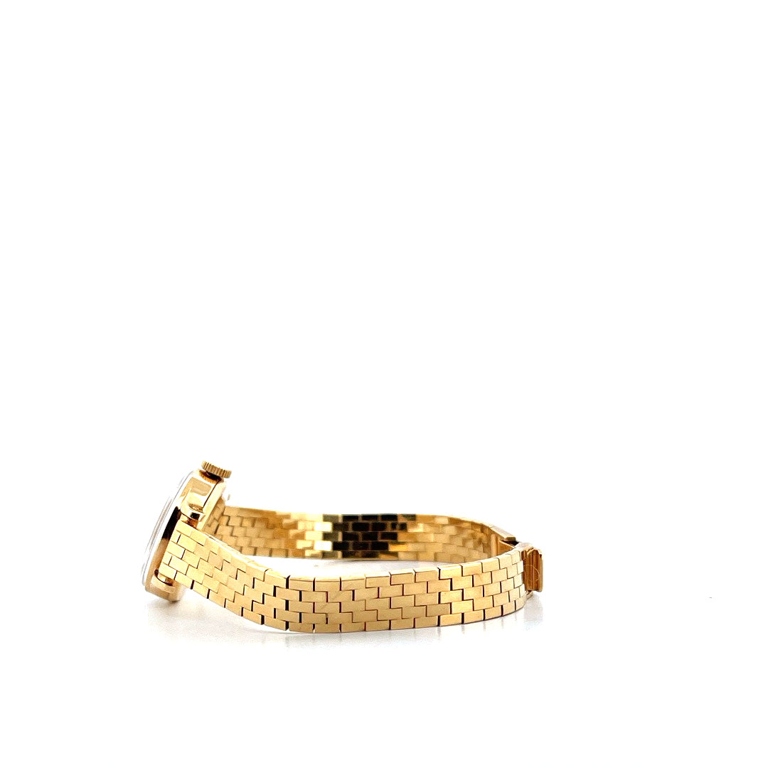 Calatrava Yellow Gold 33mm / Clous de Paris (circa 1985)