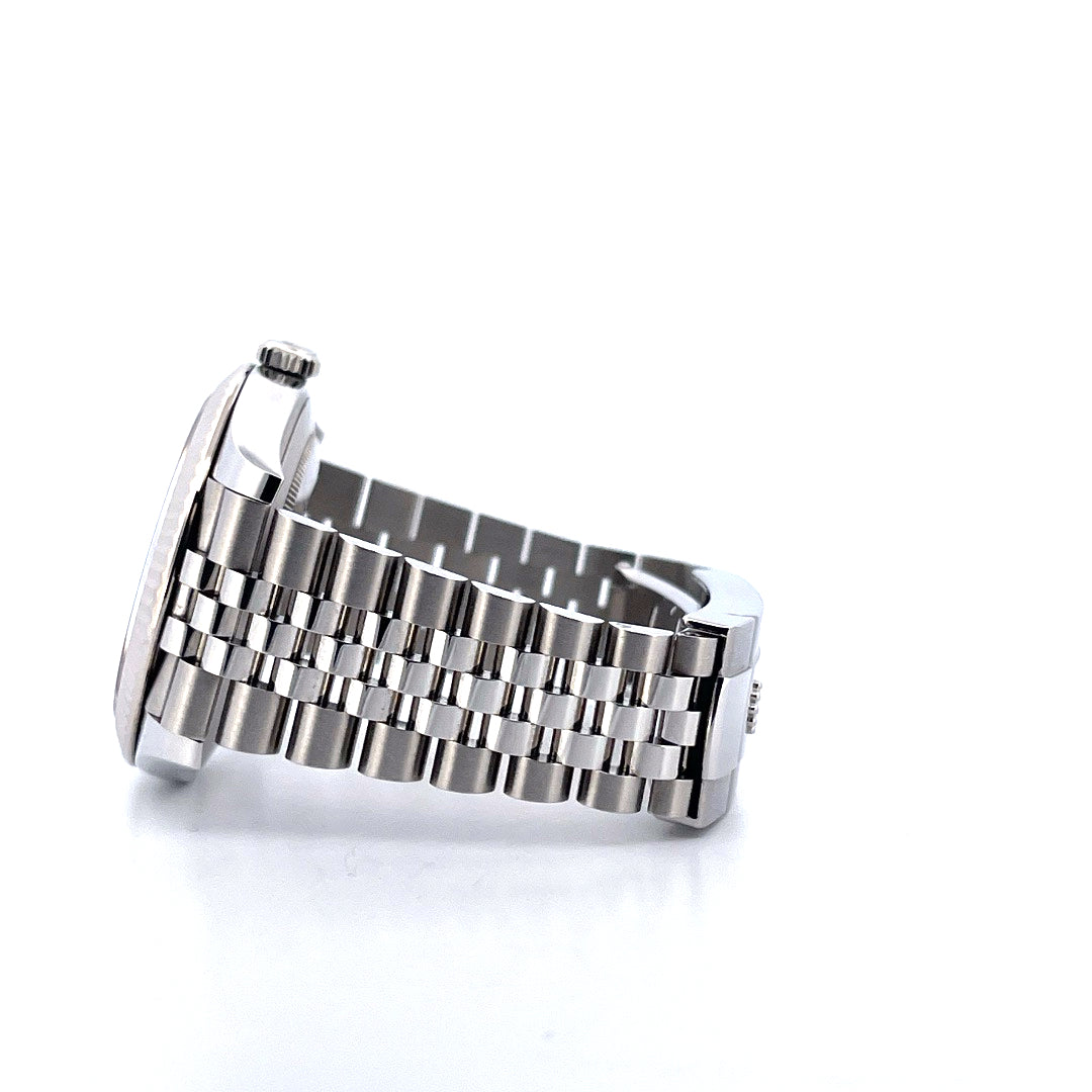 Datejust 41 / Blaues Zifferblatt / Jubilee Band / Weißgold Lünette (2022) - Juwelier Spliedt
