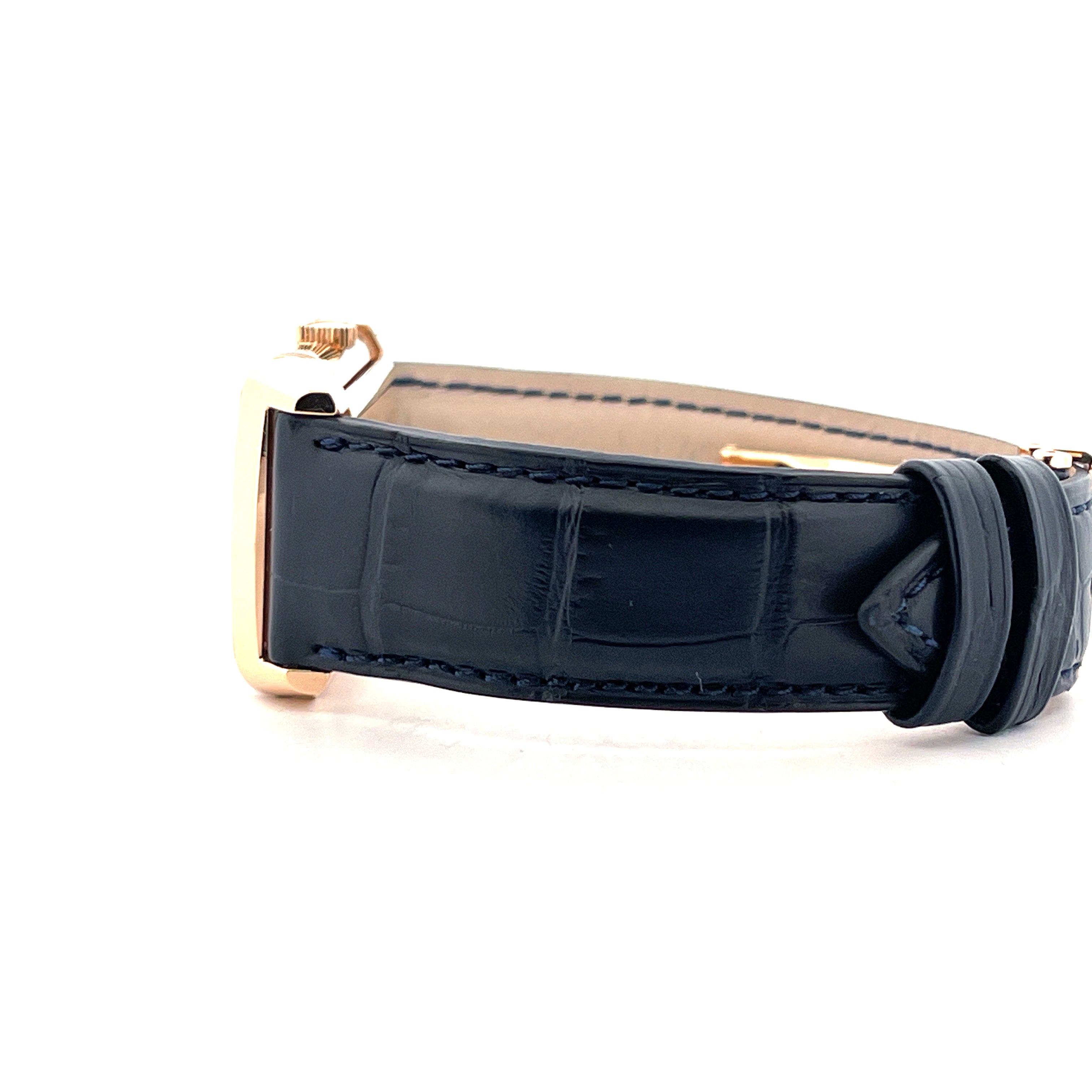 Reverso Sun Moon Roségold / 2 Straps / Leatherstrap new / On stock / 2 years Warranty / Box and Documents / pretty good Condition / Ref. 270.2.63