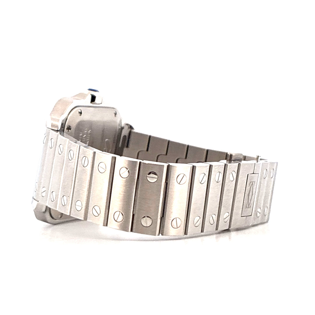 Santos de Cartier / Edelstahl 35mm / Ungetragen / 2. Armband / (2022)