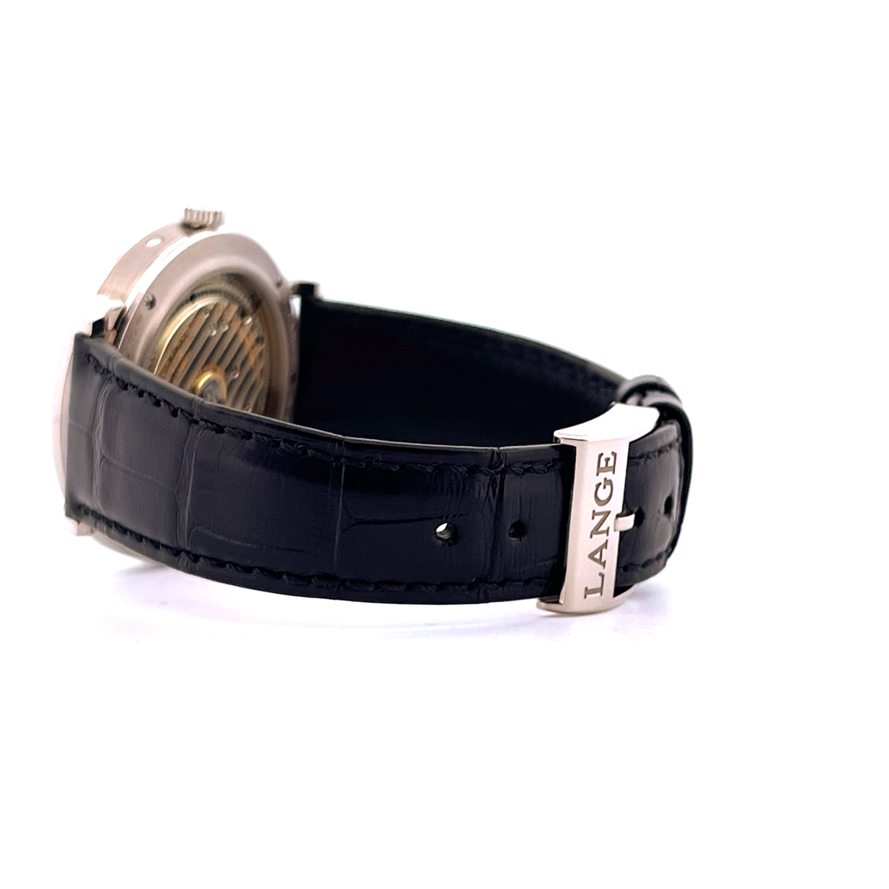 A. Lange & Söhne - Saxonia Moon Phase Whitegold - Juwelier Spliedt