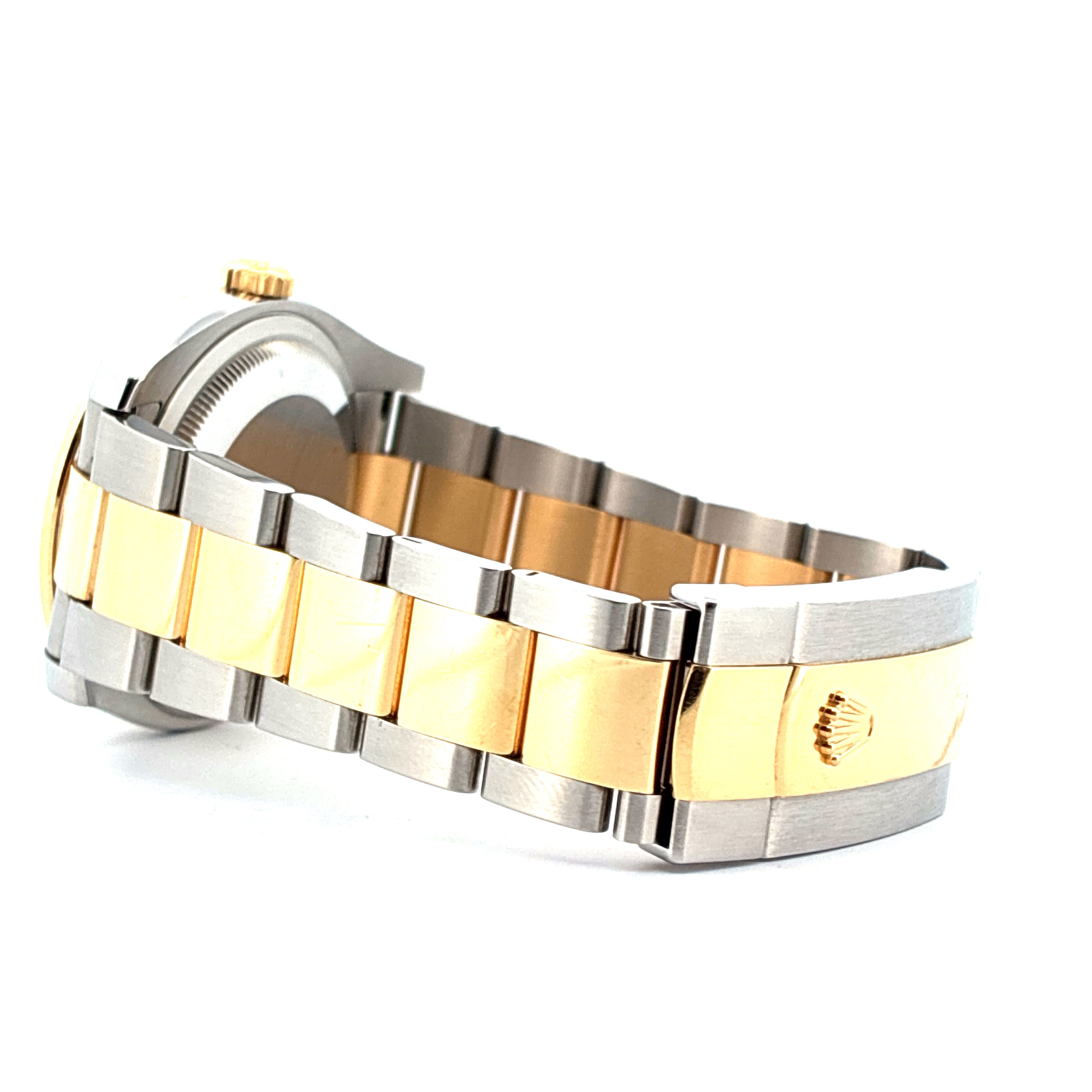 Datejust 36 / orig. invoice / Bicolor / factory set bezel / Full-Set 2019