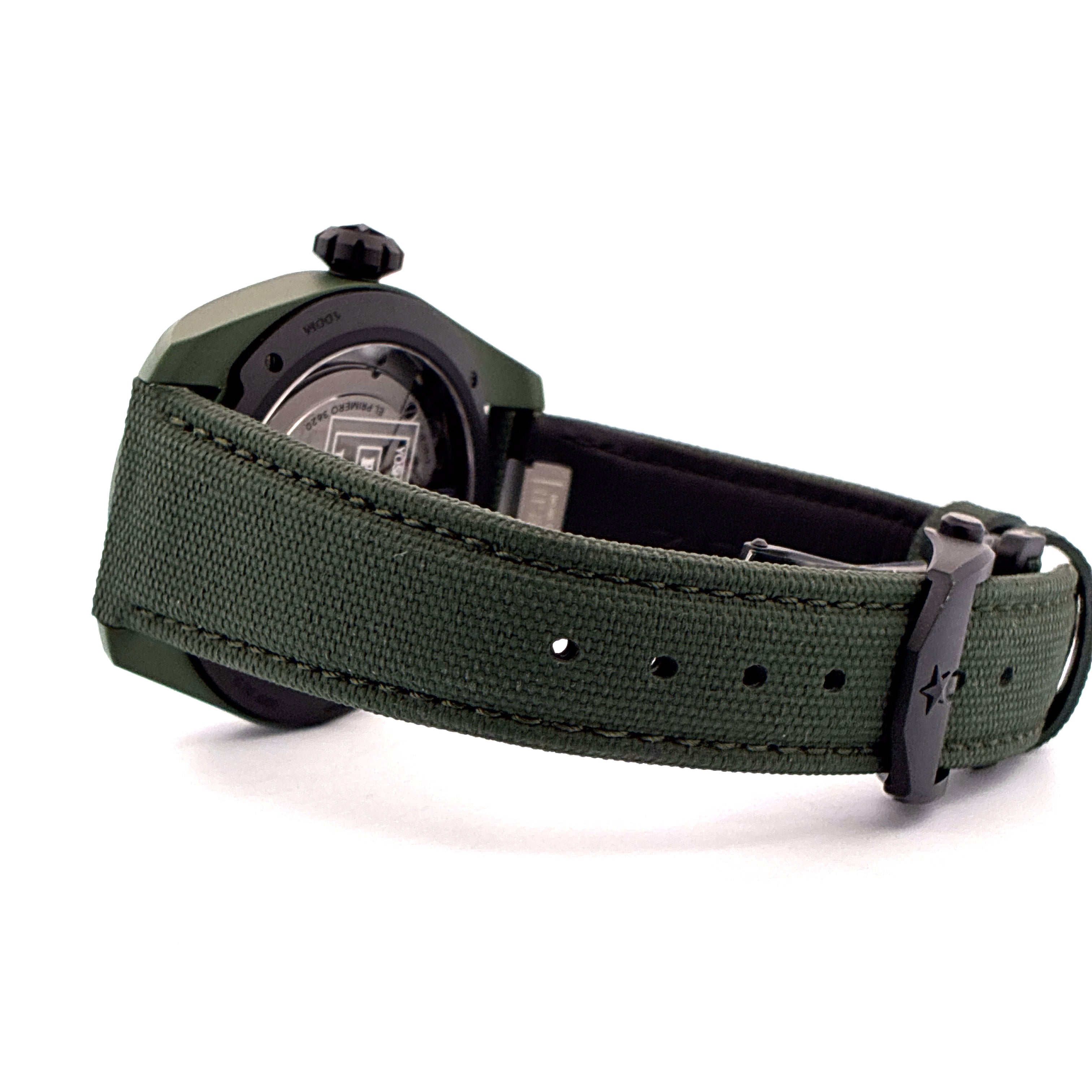 Zenith Pilot Central Automatic Porter Pilot Edition / Green Strap / Limited Edition 500 / Full-Set / Like New