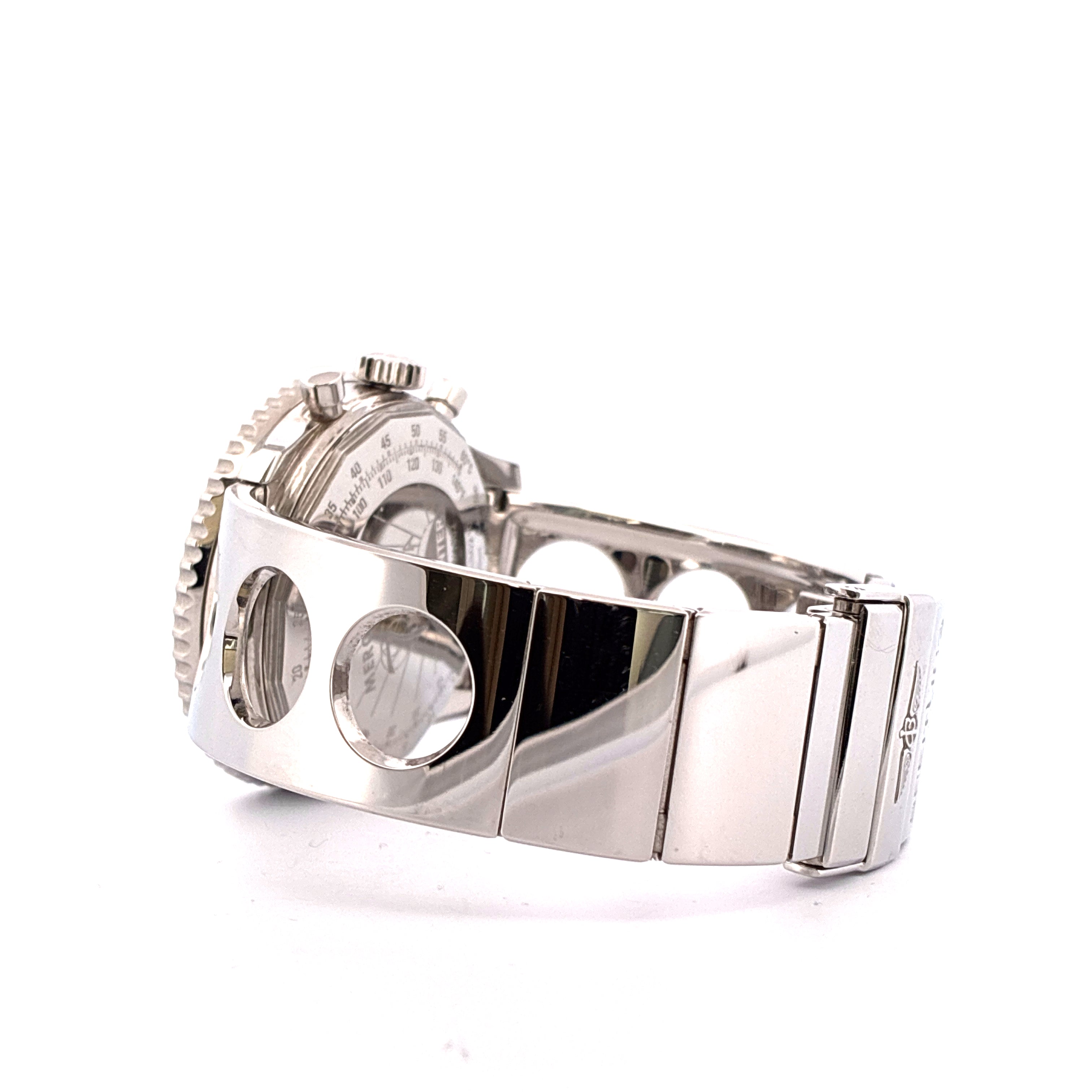 Navitimer Cosmonaute Steel Cuff Bracelet LIMITED EDITION 1.962 / incl Rubber Strap and Folding Clasp / very good Condt. / Premium Full Set / 2014