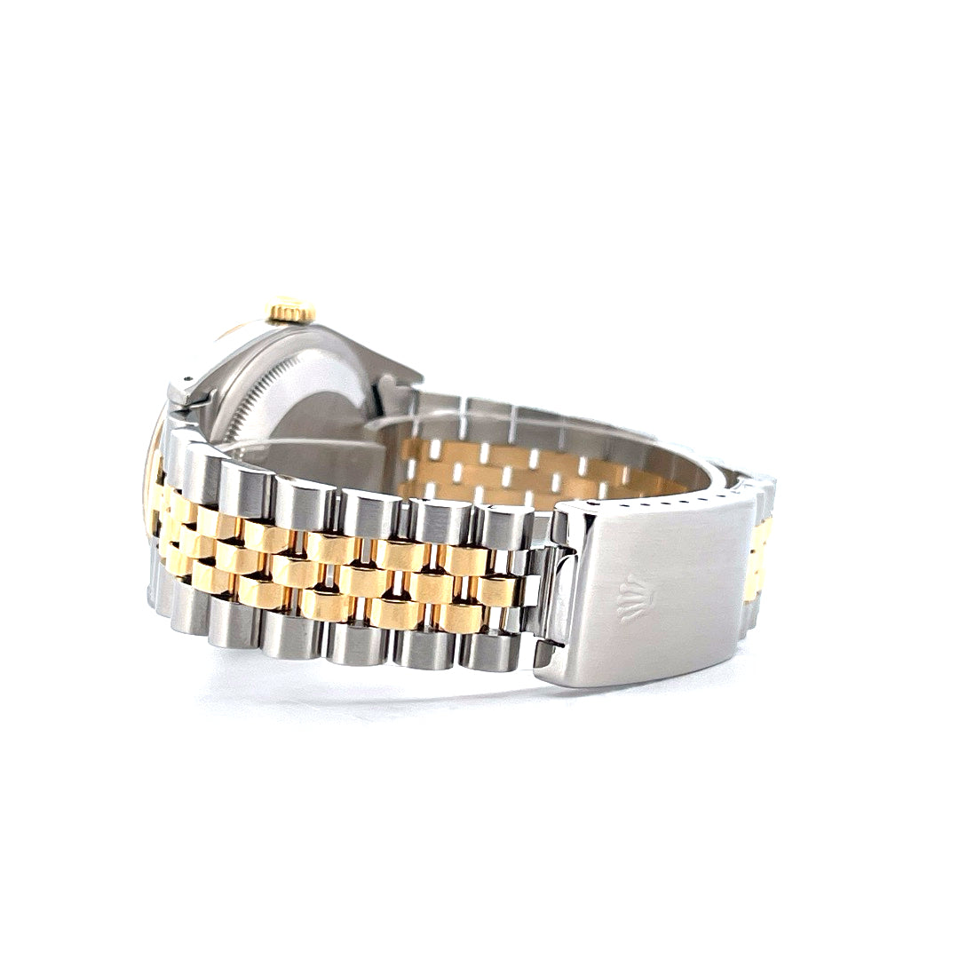 Rolex - Datejust 36 Gold Dial Jubilee / Full Set (1995) - [product_sku]