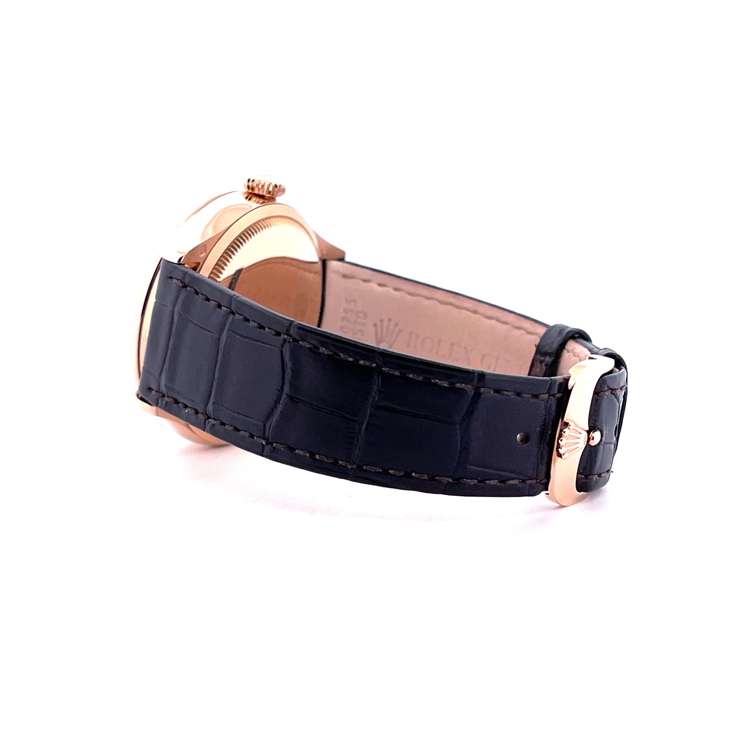 Rolex - Cellini Dual Time Roségold 50525 / Full Set / LC100 / Silver Dial / 2018 - [product_sku]