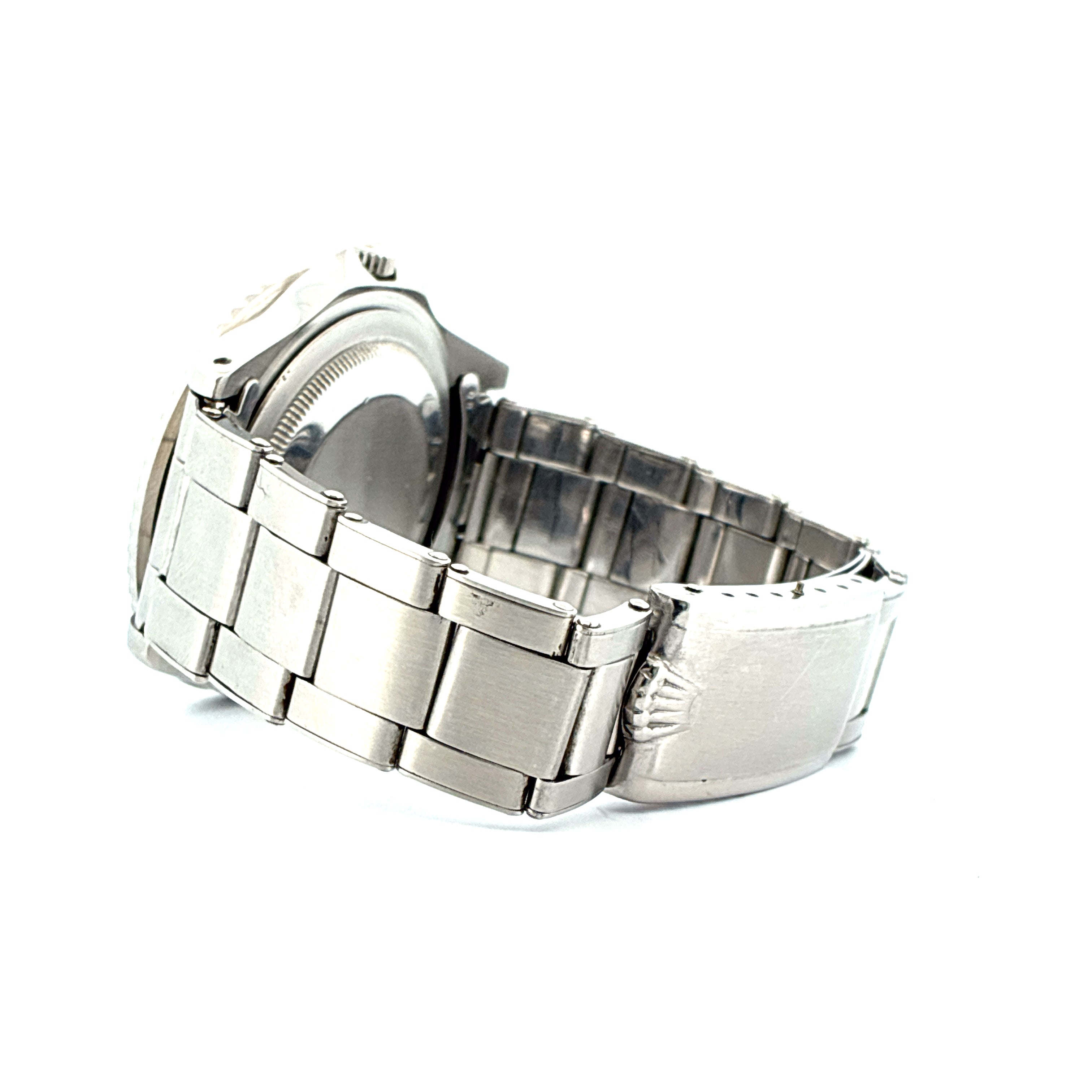 GMT-Master / Vintage / Radium / Pointed crown guard / org. Box / Glossy Gilt Dial / Vintage / 1963 / very good condt. / Rolex Rivet Stratch Bracelet