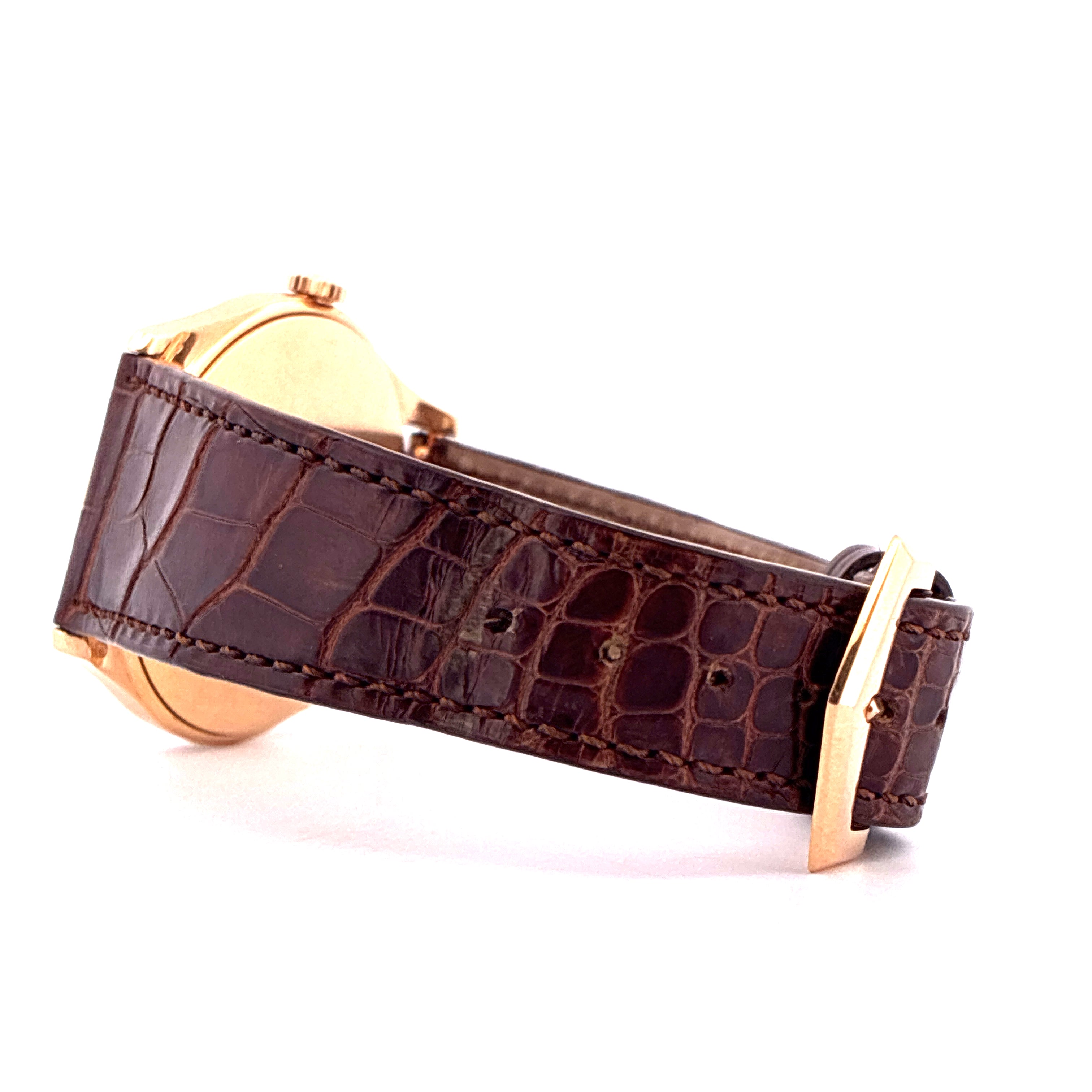Patek Philippe - Calatrava / Roségold / 3 Straps / Box & Papers / 2017 - [product_sku]