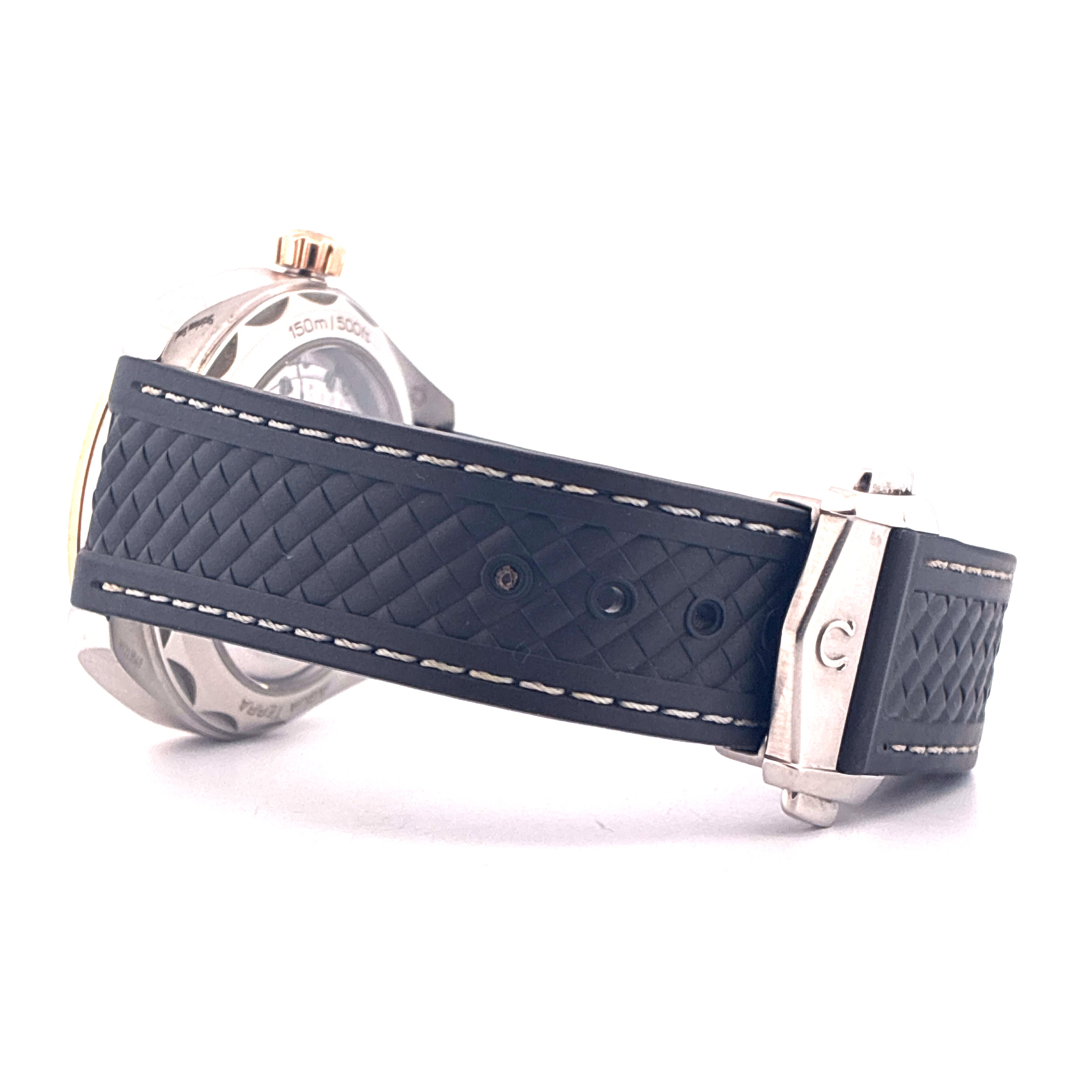 Omega - Seamaster Aqua Terra / Bicolor / Rubberstrap / Folding Clasp / Box & Papers / 2018 - [product_sku]
