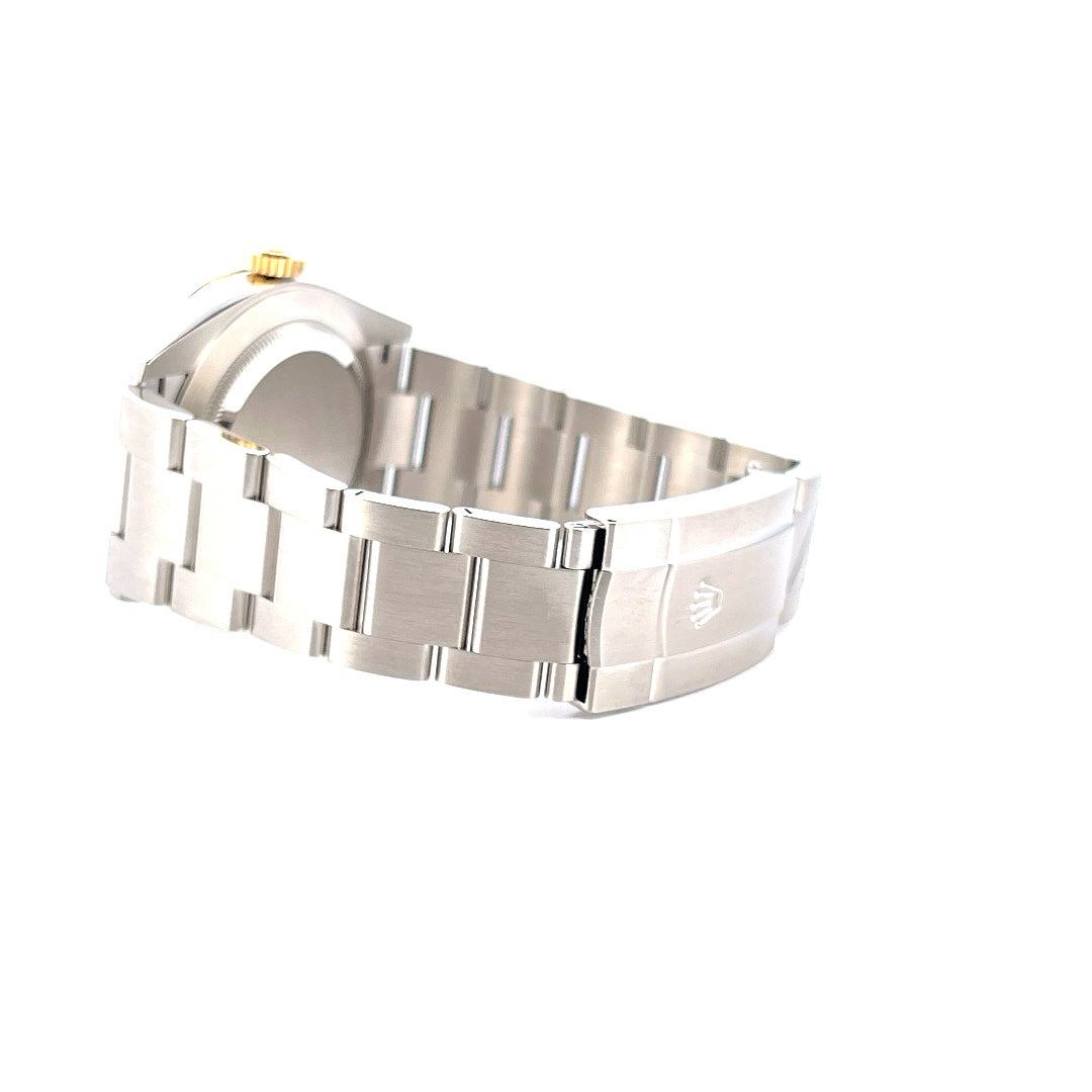 Oyster Perpetual 100 Years / BRAND NEW / rhodium dial / yellowgold bezel and crown