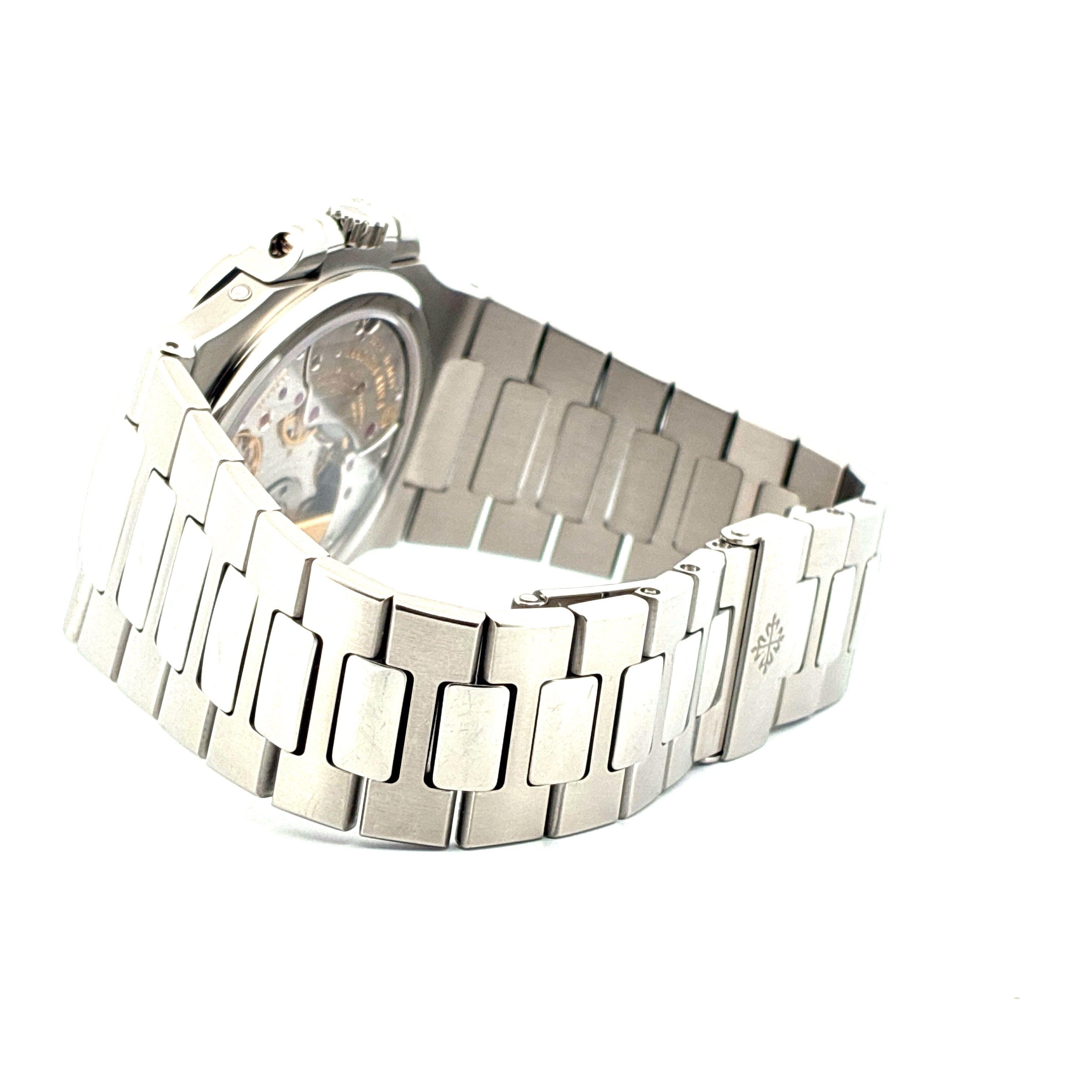 5712/1A-001 / very good Condition / Date - Moonphase - Power-Reserve / Patek Service 2025 / Blue Dial / Full-Set / Germany 2010