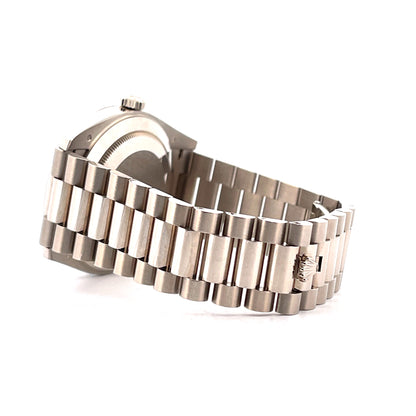 Rolex - Rolex Day-Date 40 Black Dial & Baguette Diamonds - Juwelier Spliedt