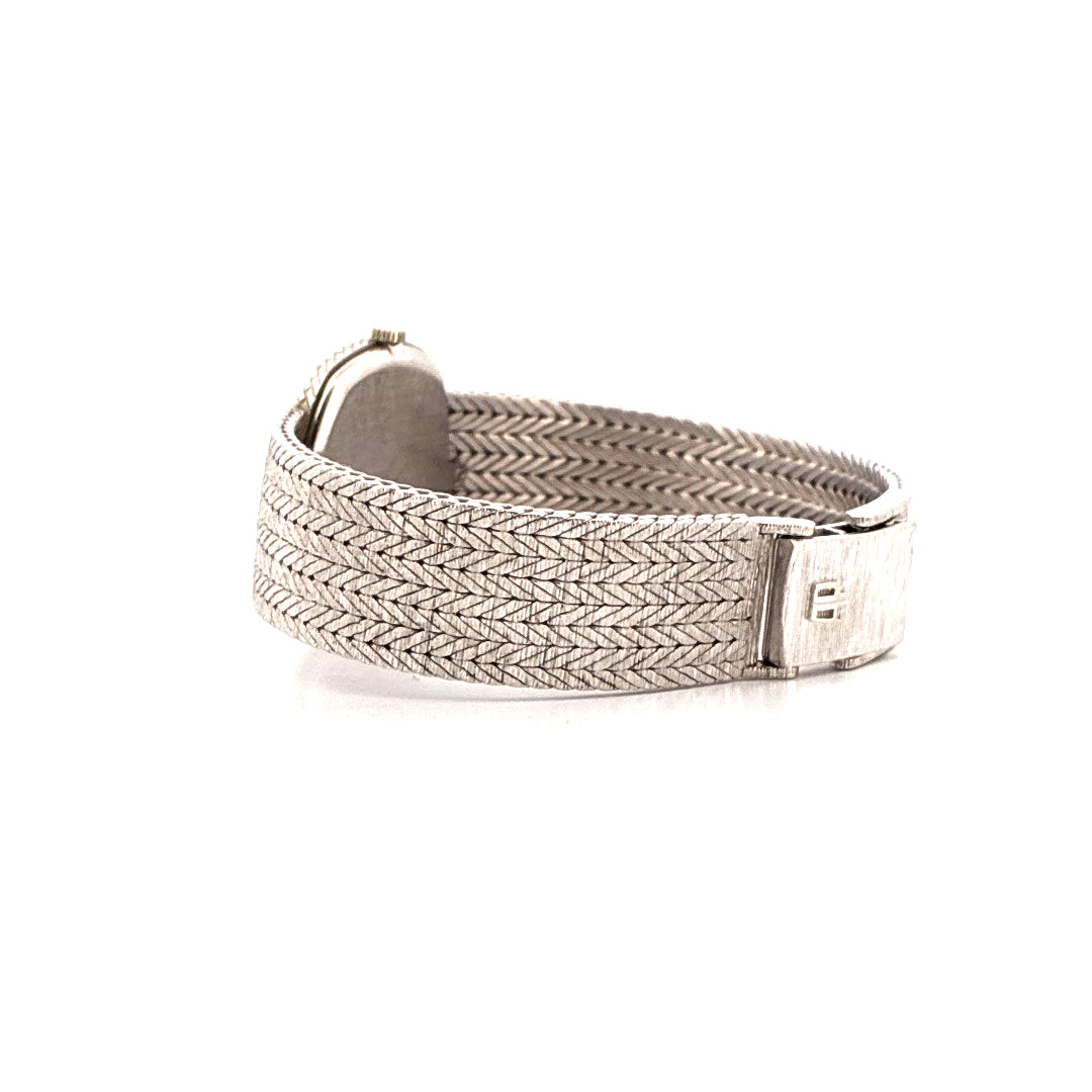 Lady Ellipse Vintage / 18K Weißgold (ca. 1970) - Juwelier Spliedt