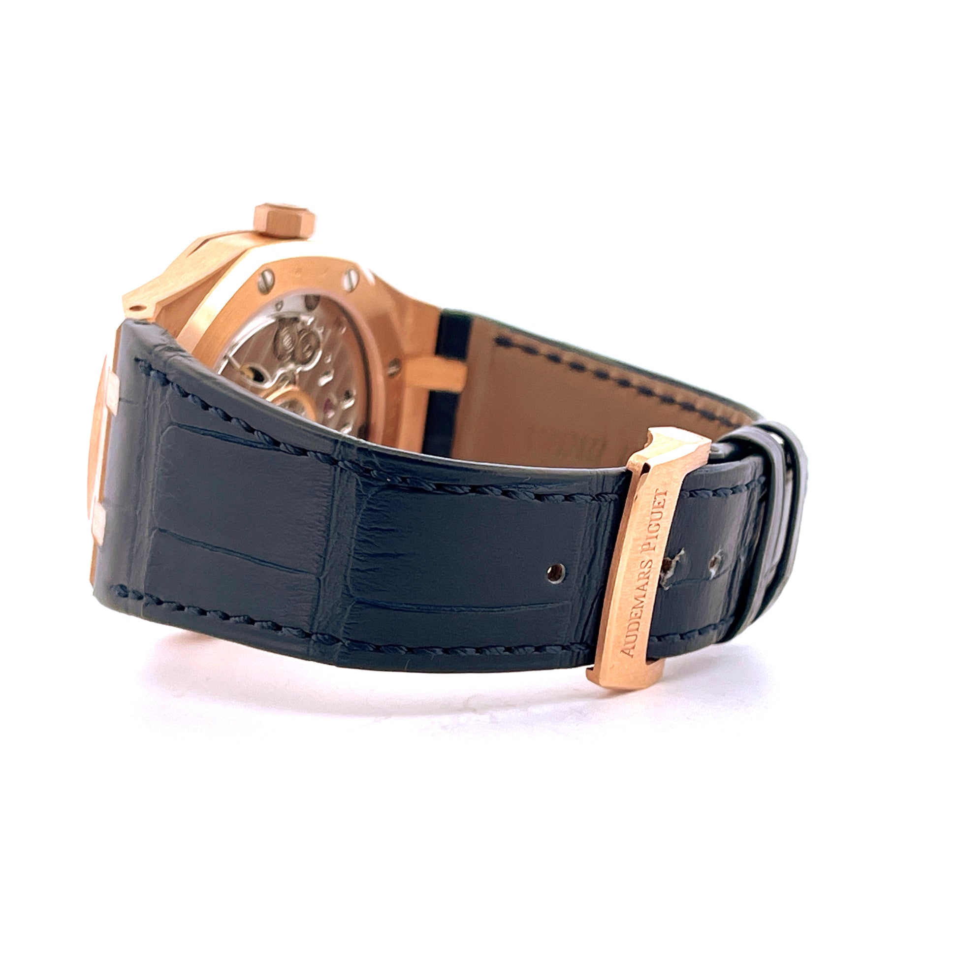Audemars Piguet - Audemars Piguet Royal Oak Roségold BlueDial - Juwelier Spliedt