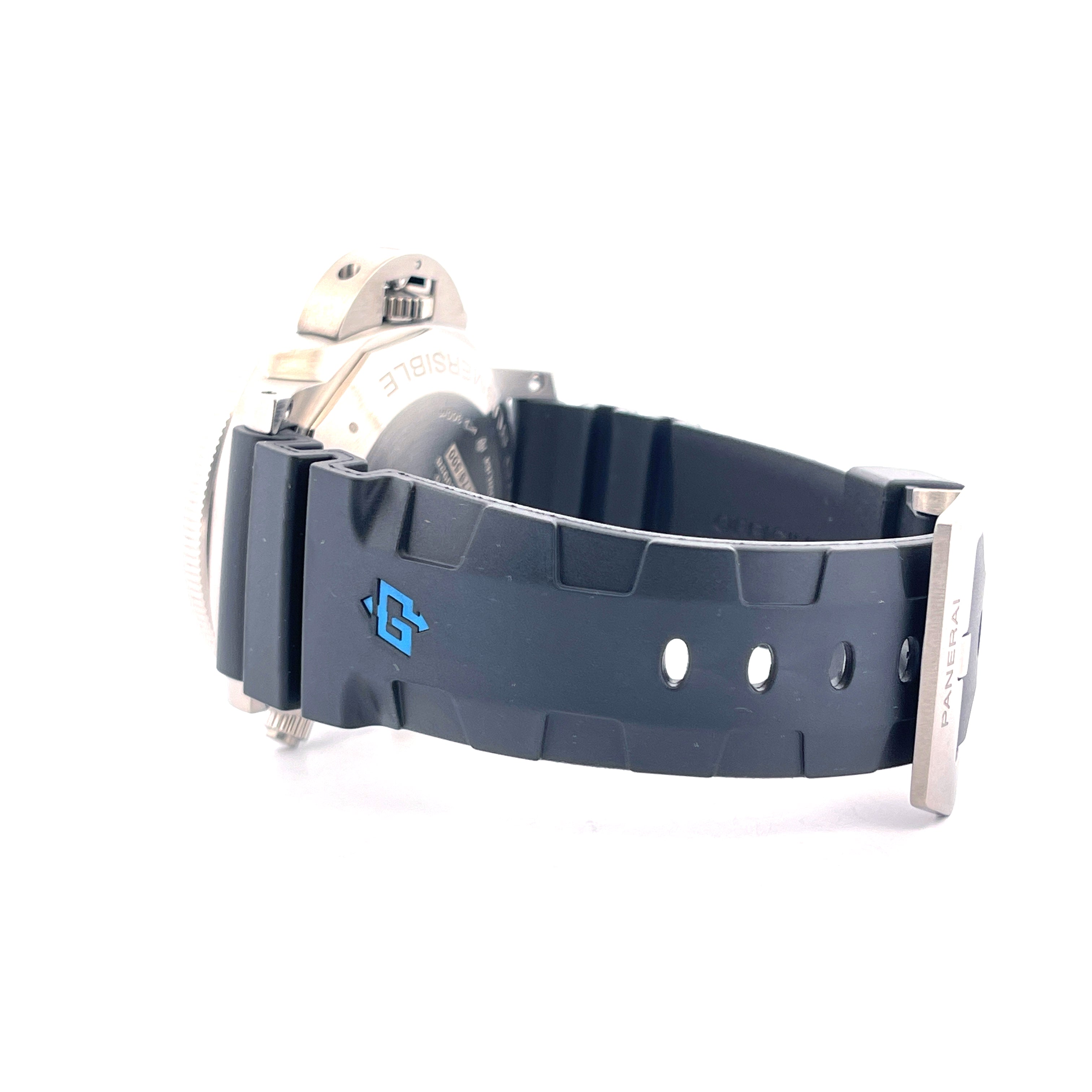 Panerai - Luminor Submersible 1950 Titan 3 Days Pam 615 47 mm / Full Set / 2. Strap / Flyback / 2005 - [product_sku]