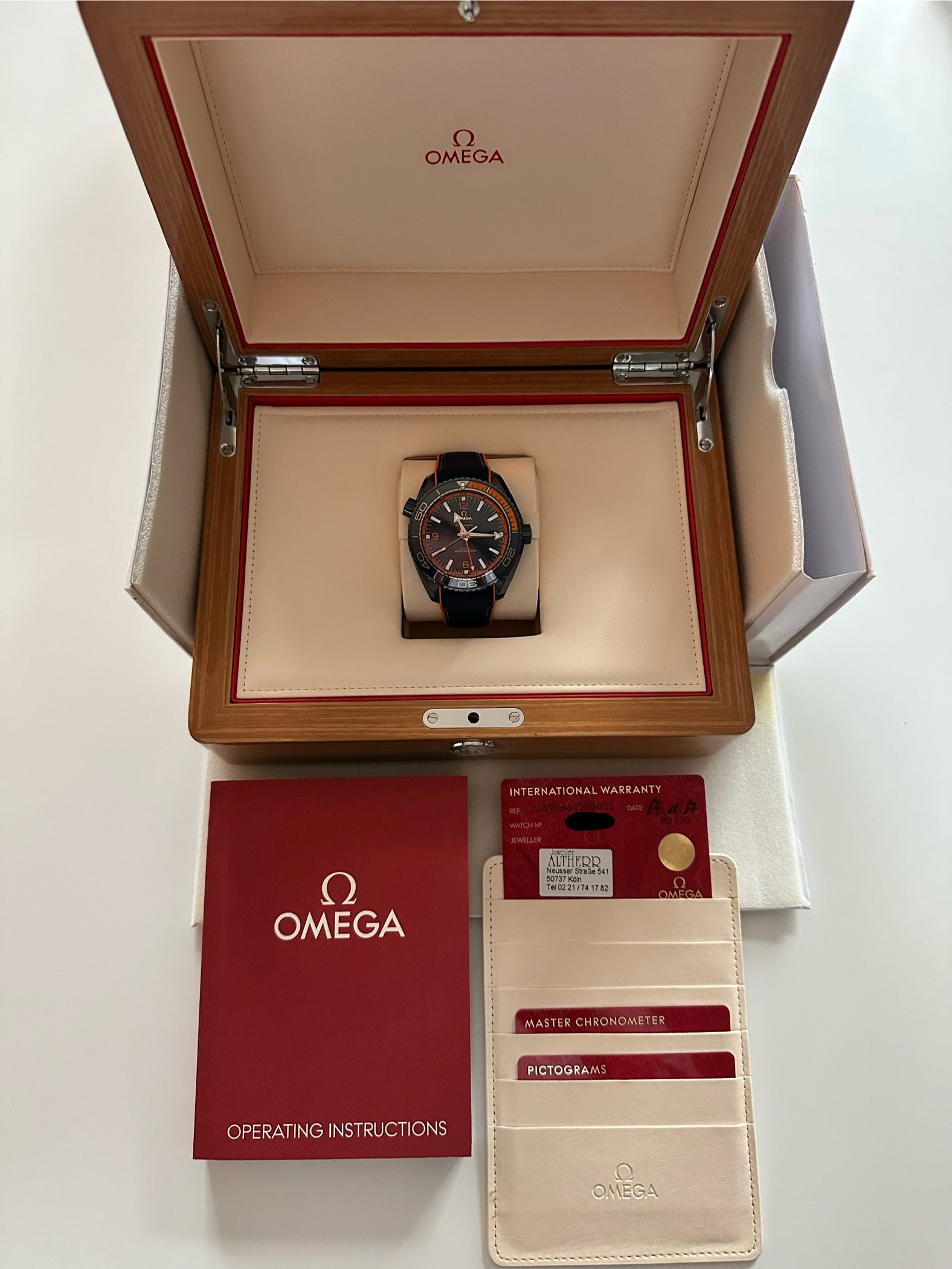 Omega - Omega Seamaster Planet Ocean "Big Blue" - Juwelier Spliedt