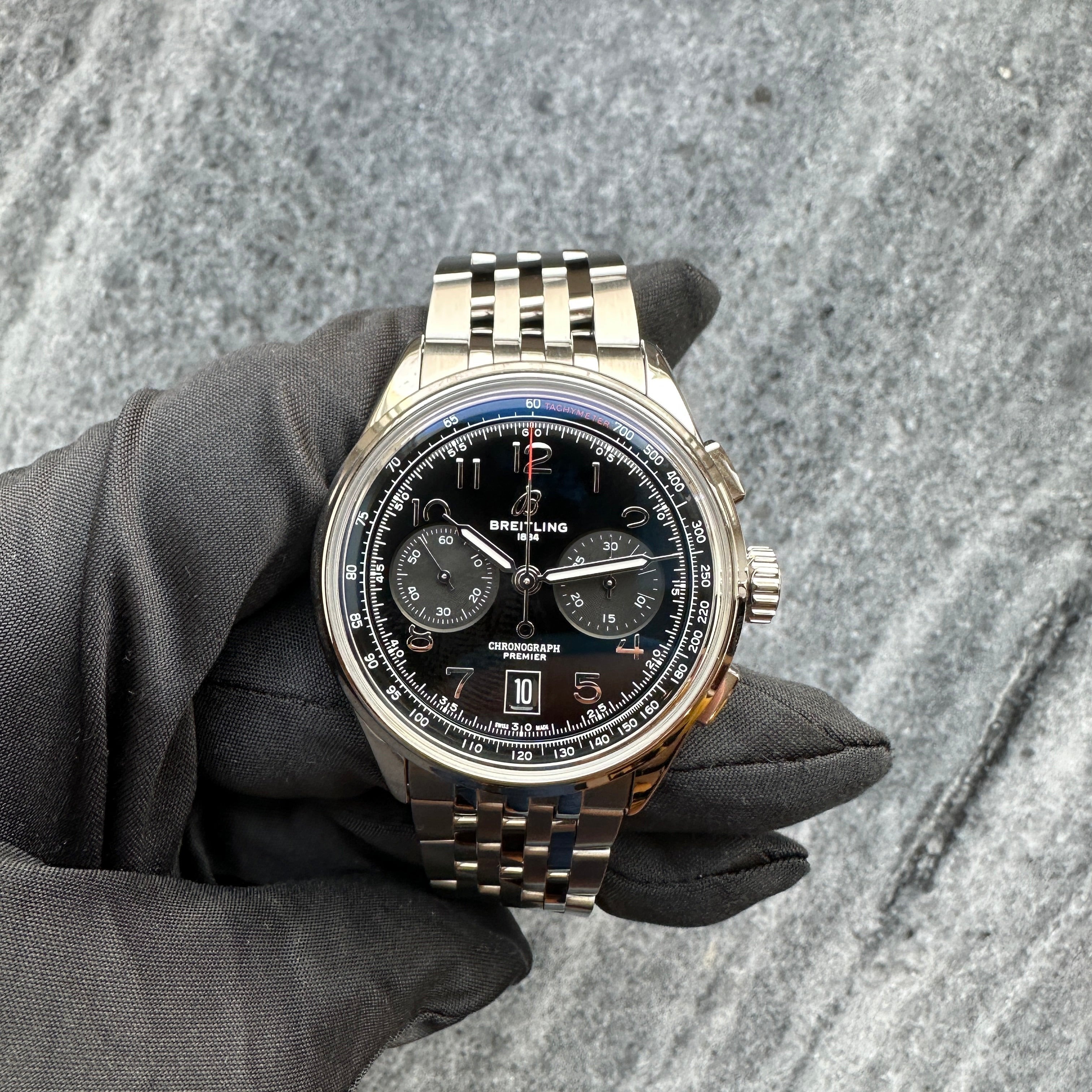 Premier B01 Chronograph 42 Black / like new / 2026