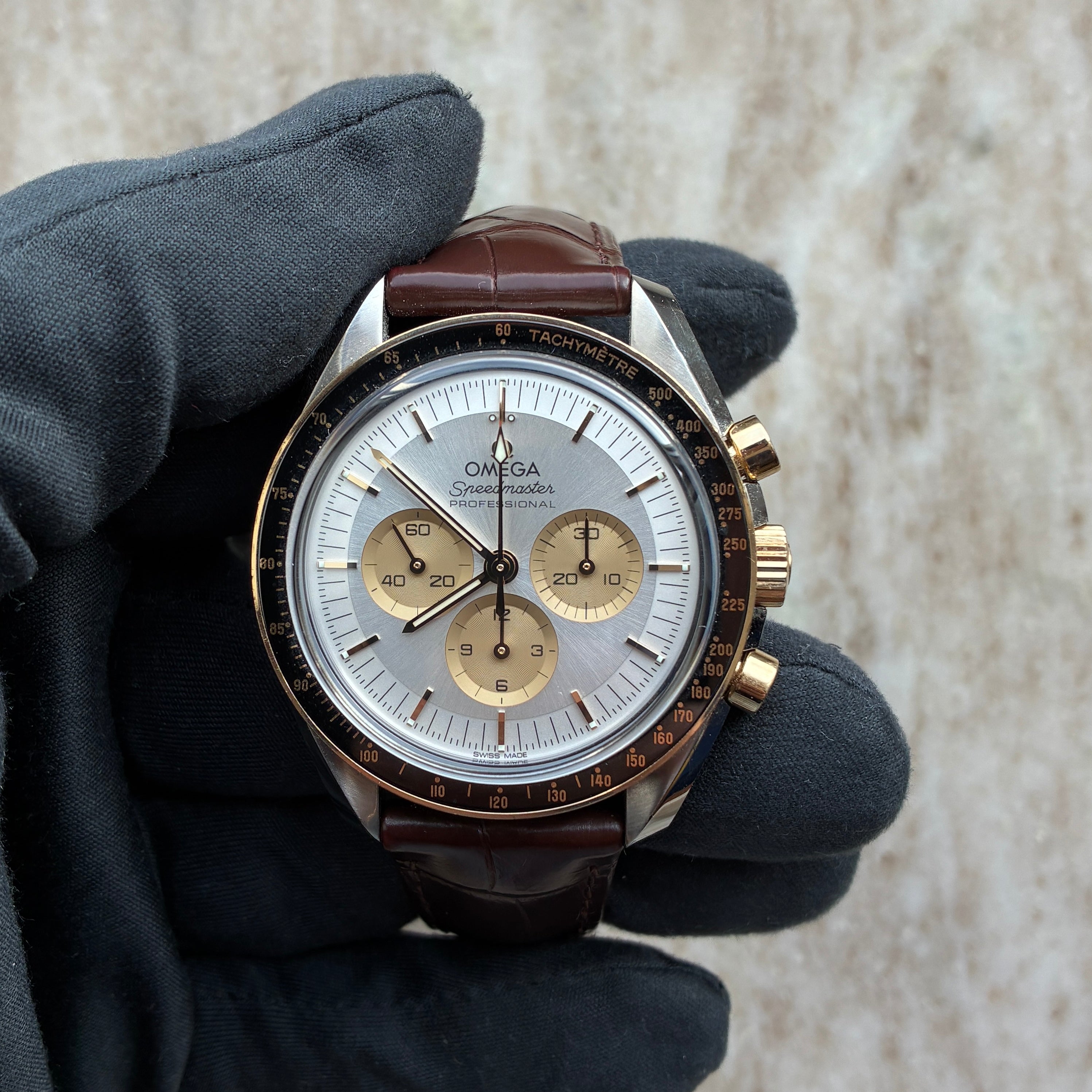 Speedmaster Professional Moonwatch Co-axial Master Chronometer / Bicolor / very good condt. / Full-Set 2025