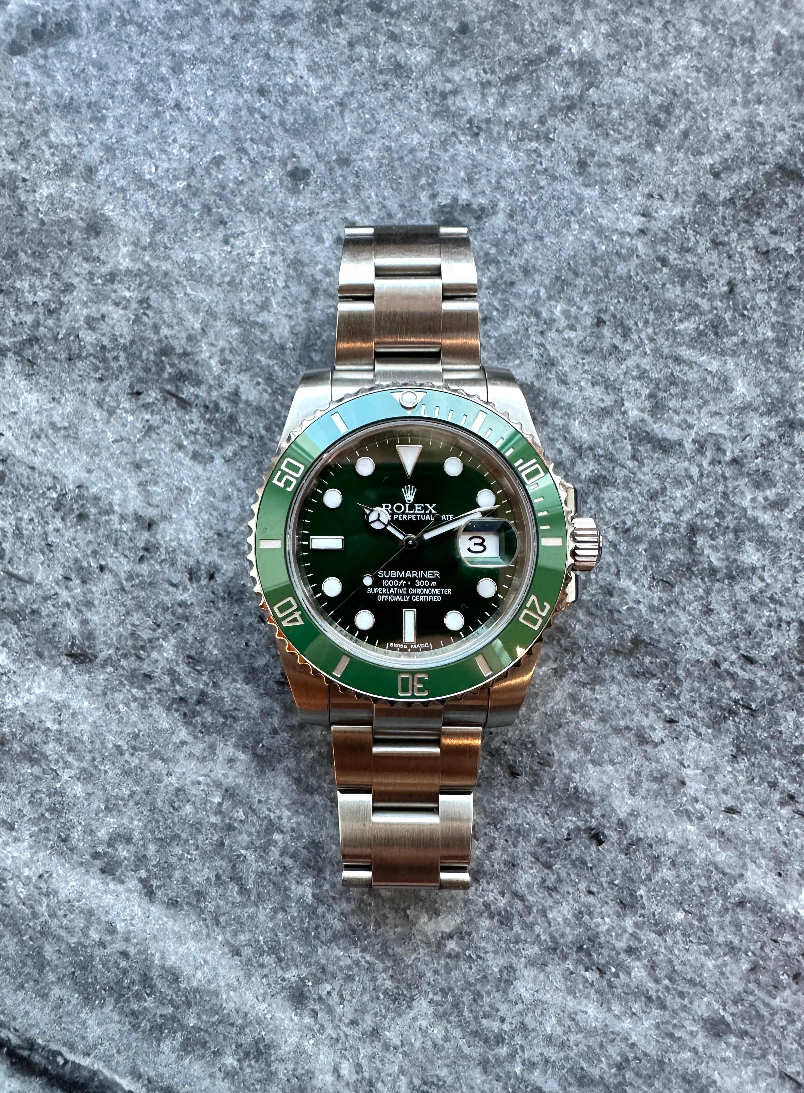 Submariner Date " Hulk " Full Set (2010)