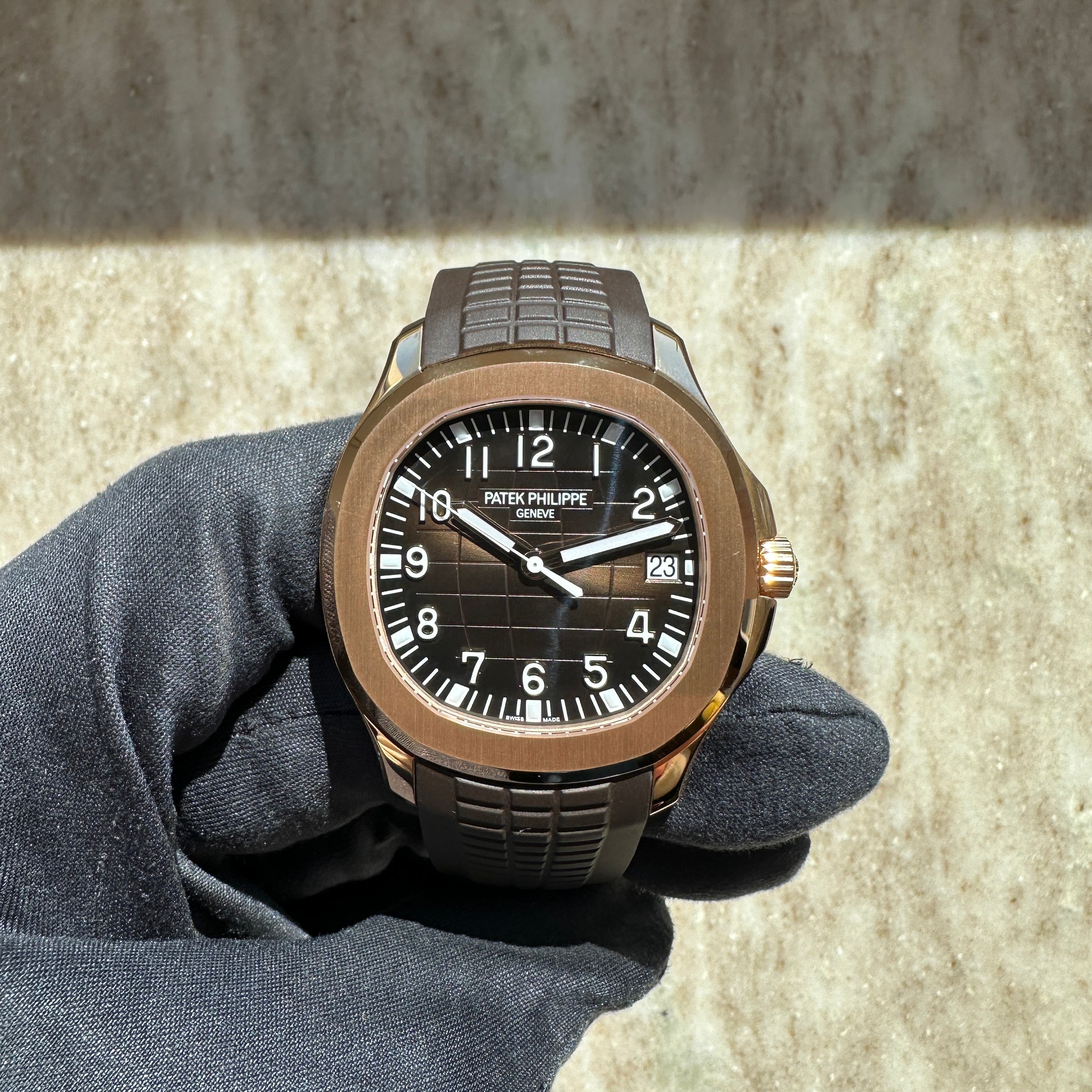 Patek Philippe - Aquanaut 5167R-001 Roségold / First Hand / like unworn / Full Set / Germany / Dez. 2021 - [product_sku]