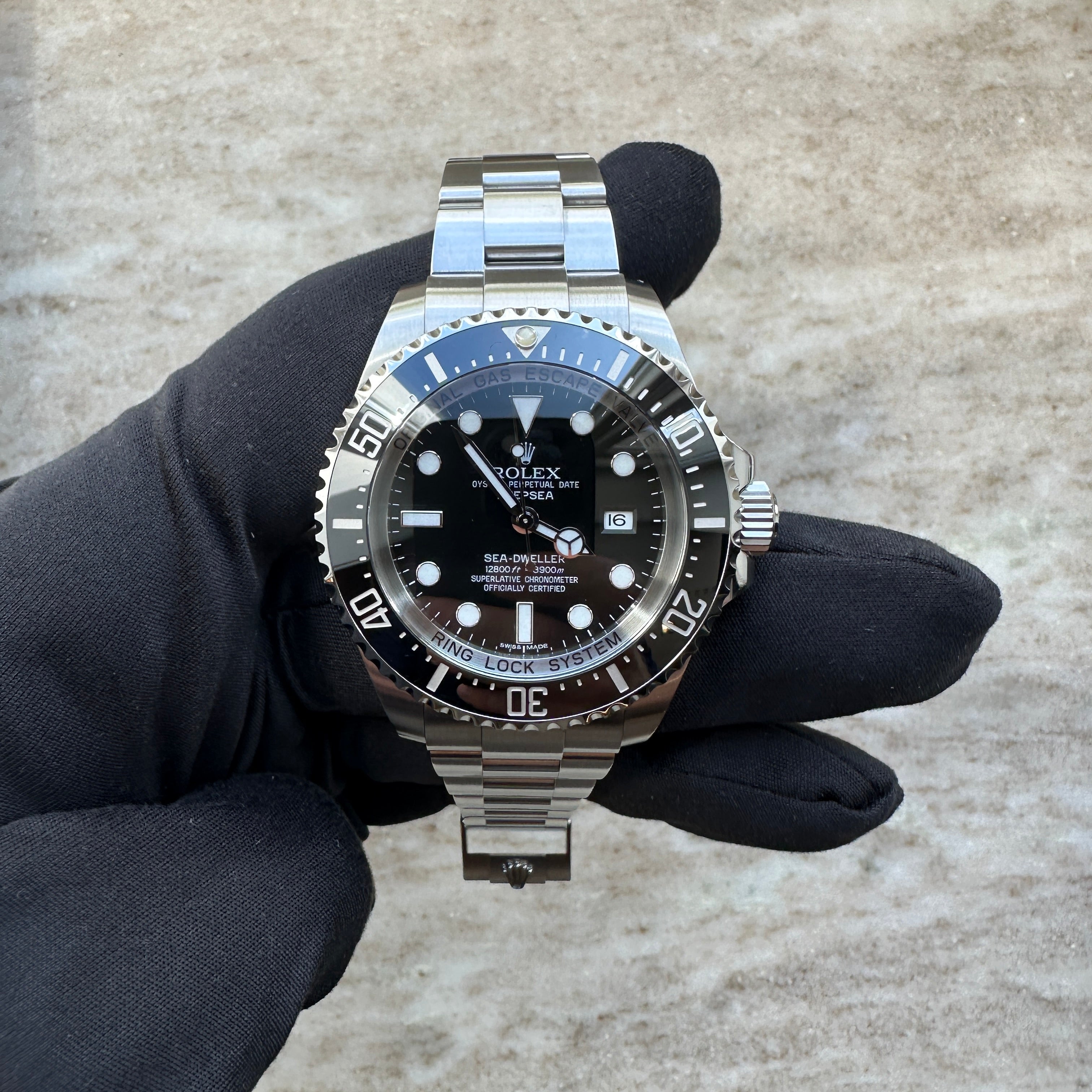 Sea-Dweller Deepsea 116660 Black / pretty Condition / Full Links / Premium Full Set / 2 years Waranty / LC100 / 2012