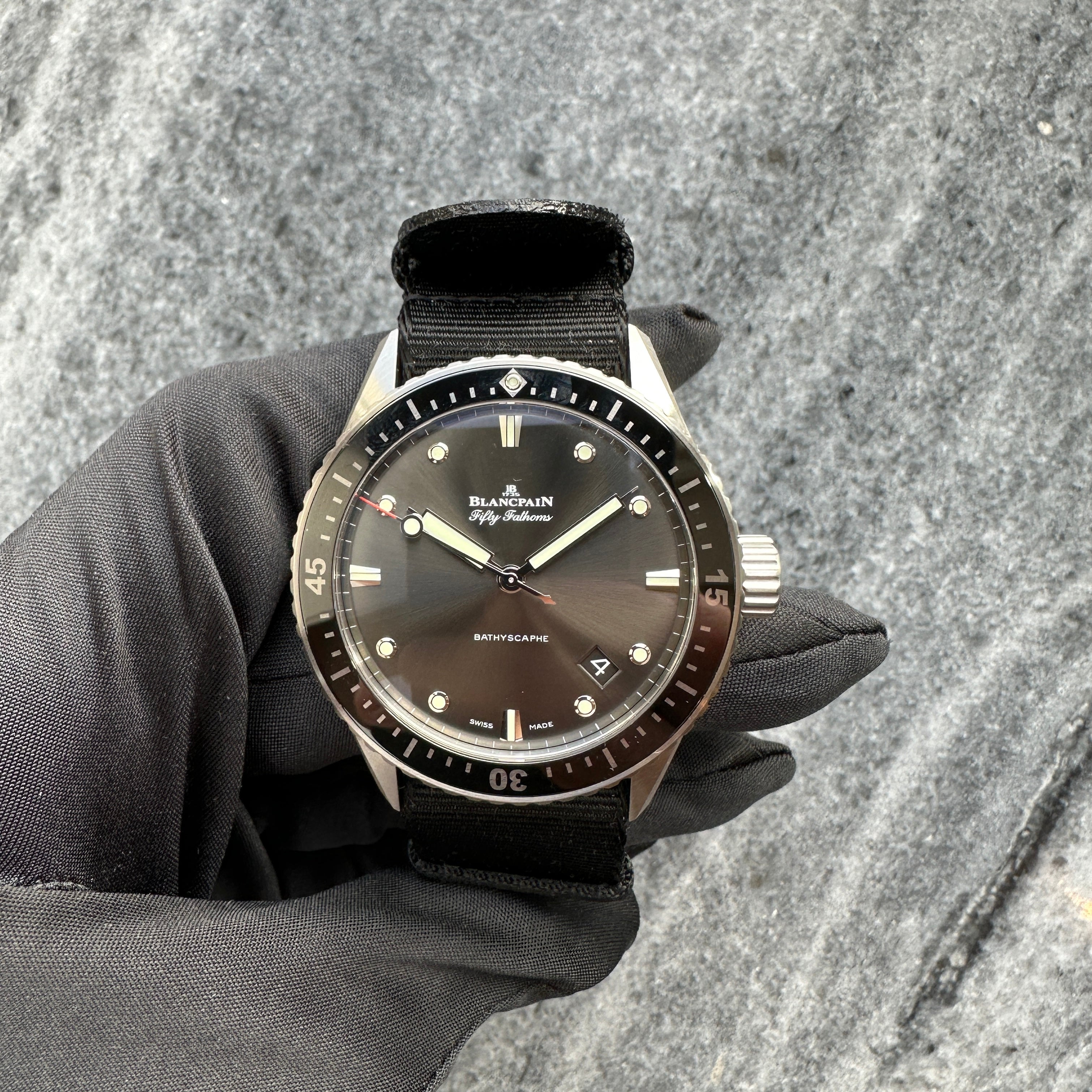 Fifty Fathoms Bathyscaphe Grey / Full Set / 2025