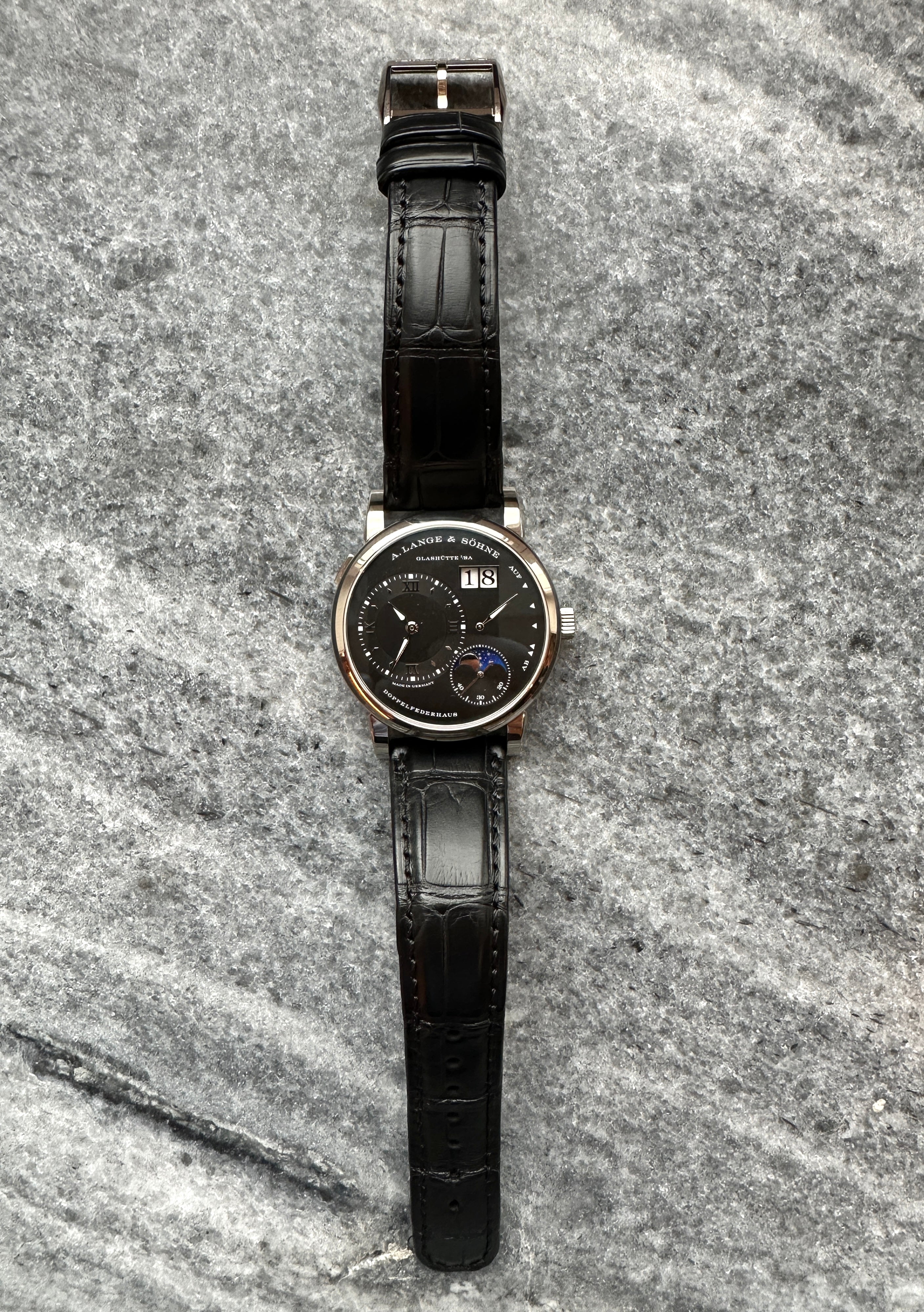 Lange 1 Moon Phase Whitegold / premium Condition / Full Set -2019-