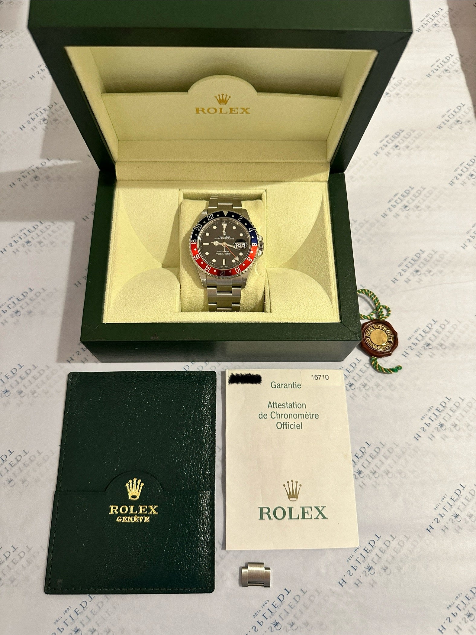 Rolex - Rolex GMT-Master II 16710 (Box/Paper - 2006) - Juwelier Spliedt