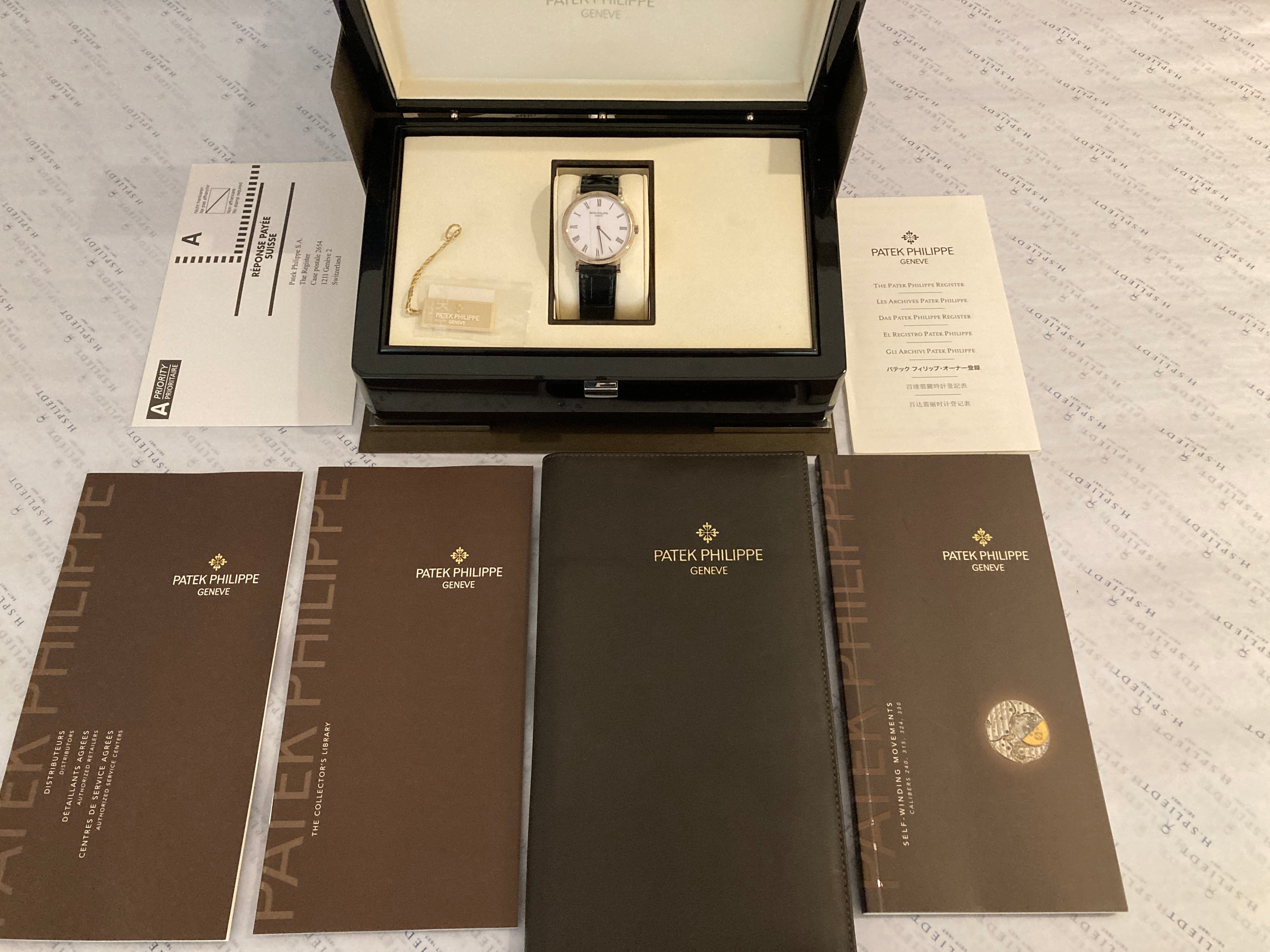 Patek Philippe - Patek Philippe Calatrava Weißgold (2018) - Juwelier Spliedt