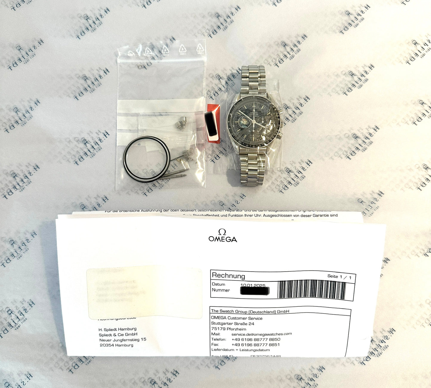 Omega - Omega Speedmaster Apollo 13 Limited 999 "Silver Snoopy" / Service 2025 - [product_sku]